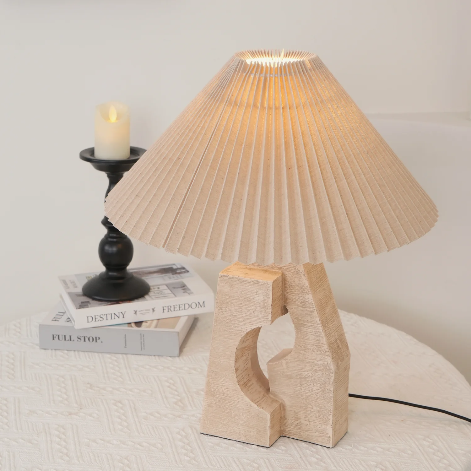 Stone Pillar Table Lamp - Image 20