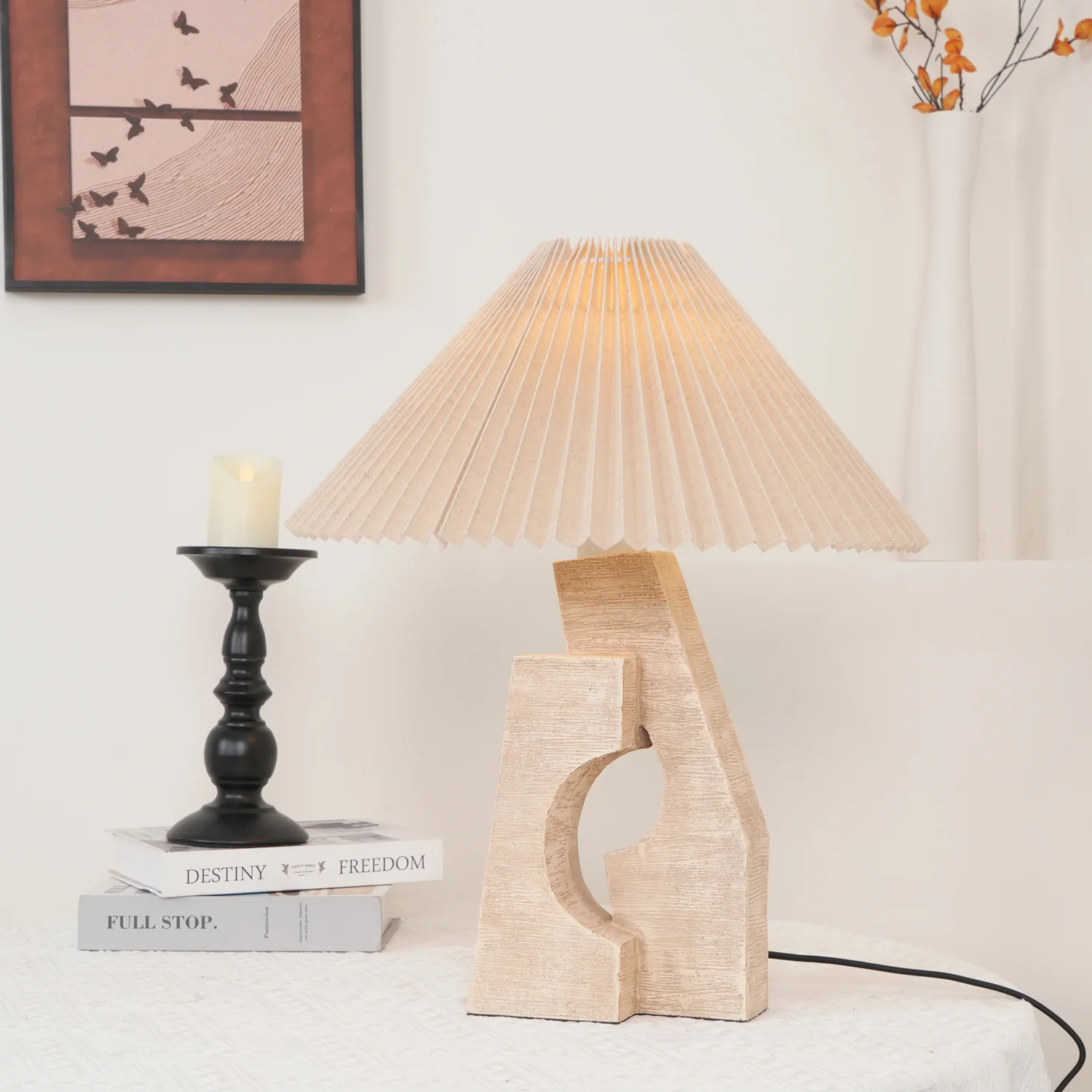 Stone Pillar Table Lamp - Image 7