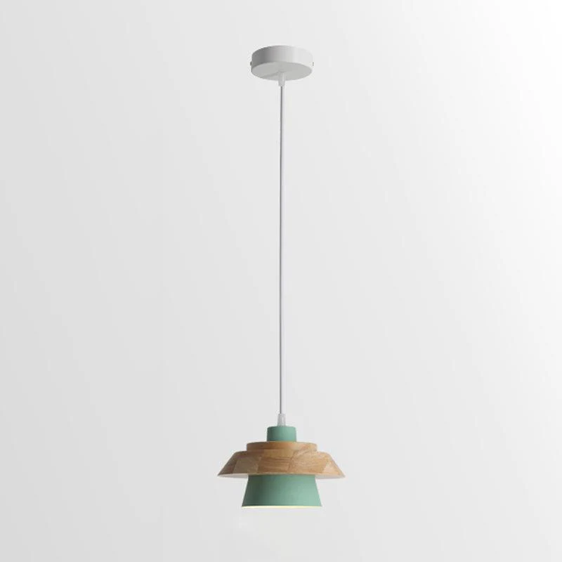 Stone Wood Pendant Lamp - Image 27