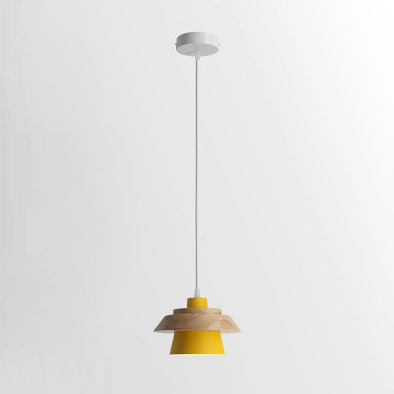 Stone Wood Pendant Lamp - Image 28