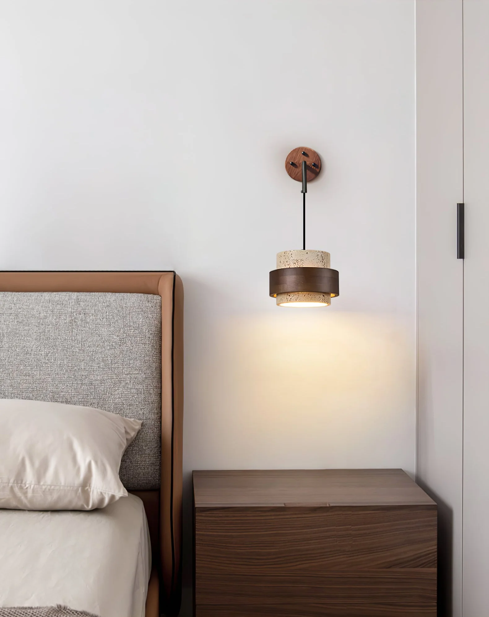Stonova Travertine Wall Sconce - Image 13