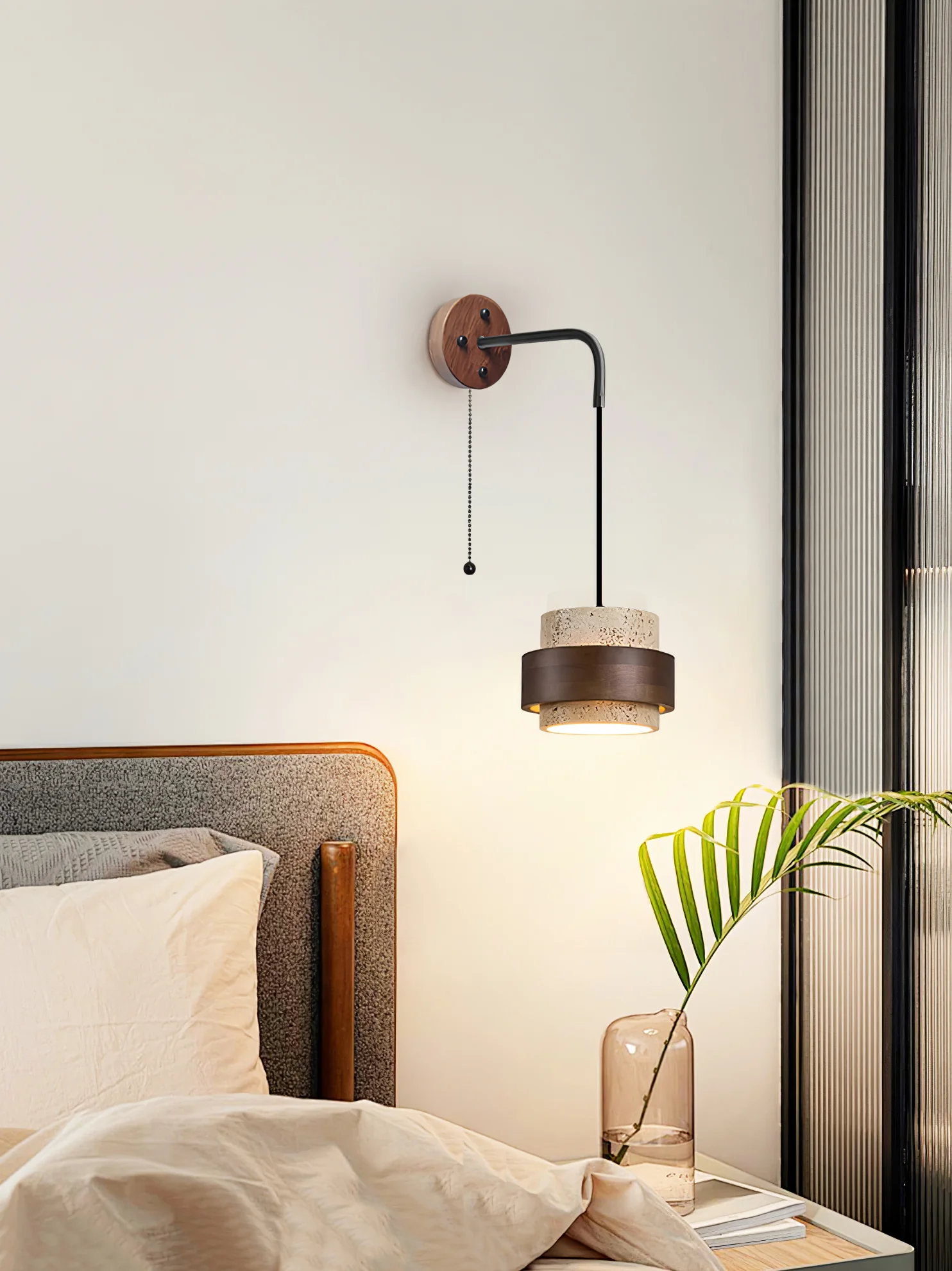 Stonova Travertine Wall Sconce - Image 3