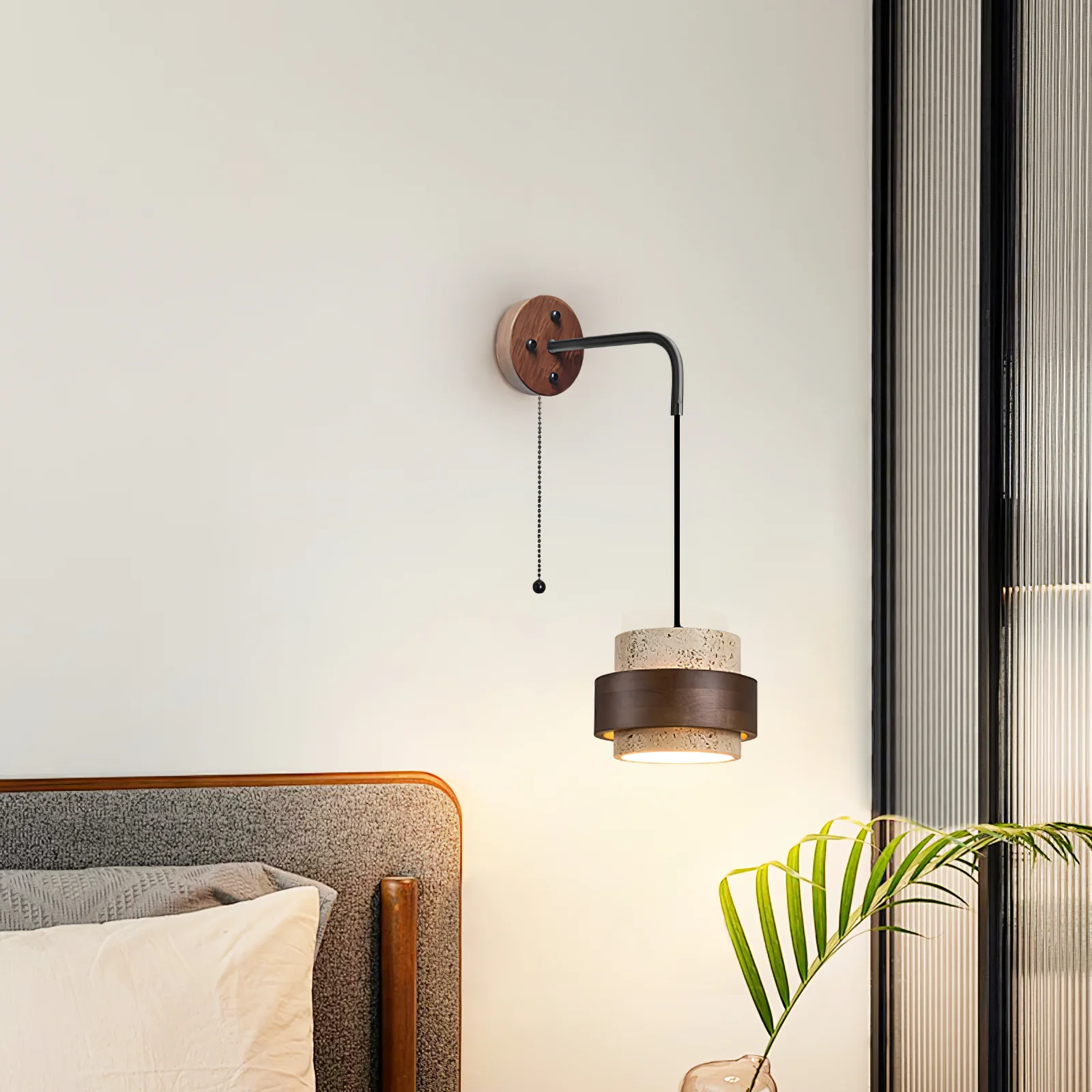 Stonova Travertine Wall Sconce - Image 4
