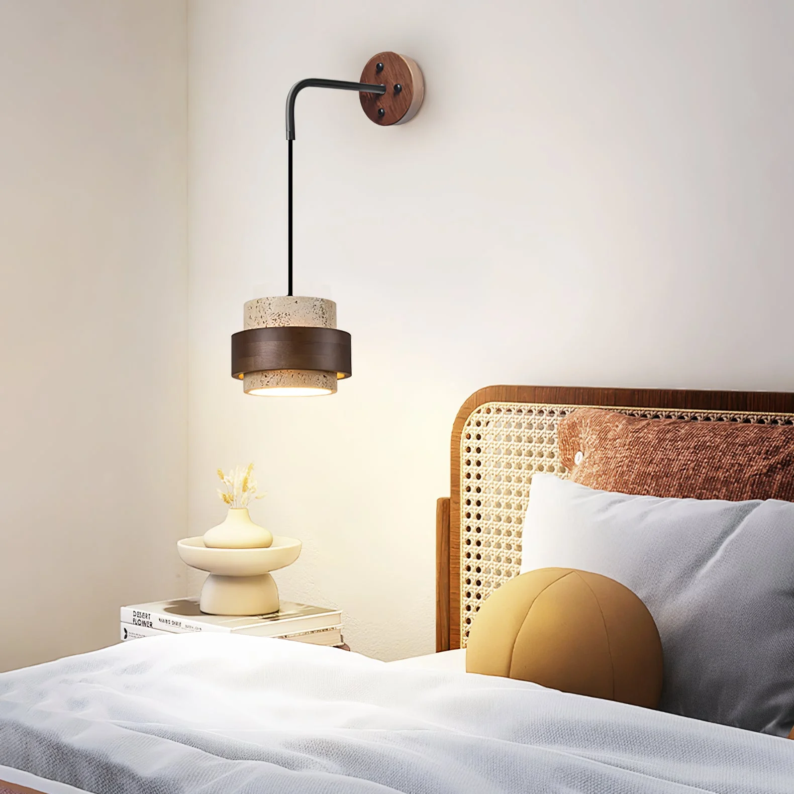 Stonova Travertine Wall Sconce - Image 5