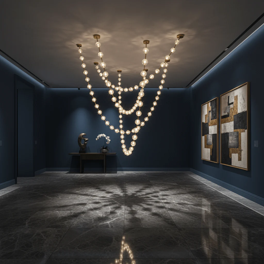 Strand Necklace Chandelier - Image 10