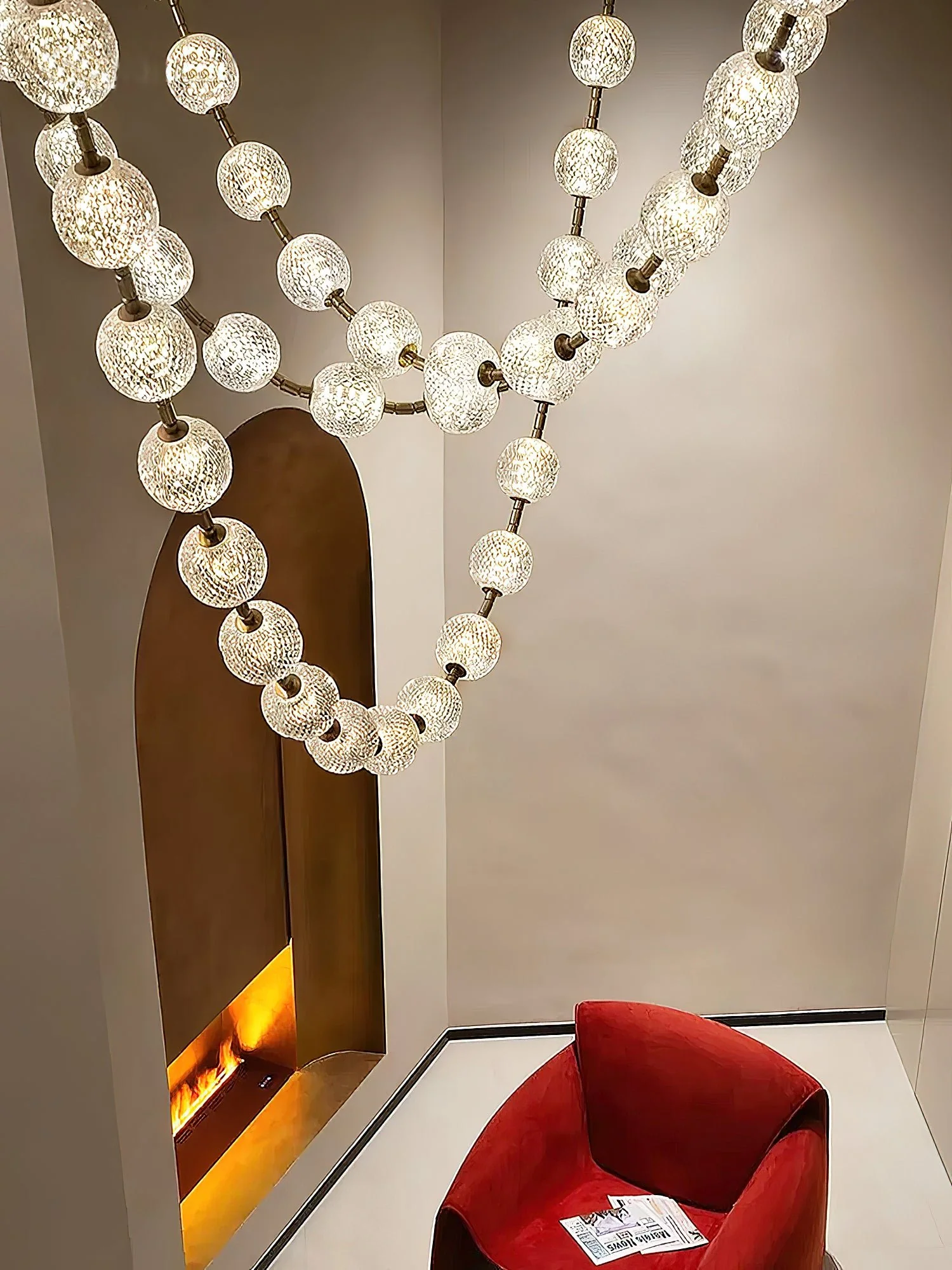 Strand Necklace Chandelier - Image 11