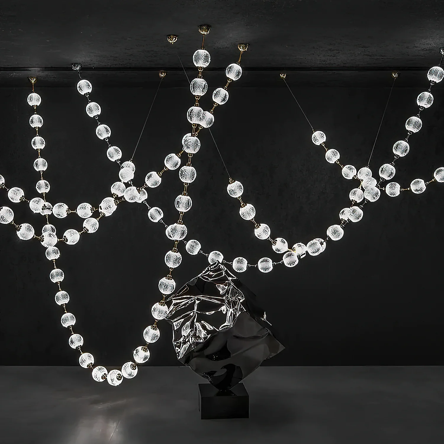 Strand Necklace Chandelier - Image 13