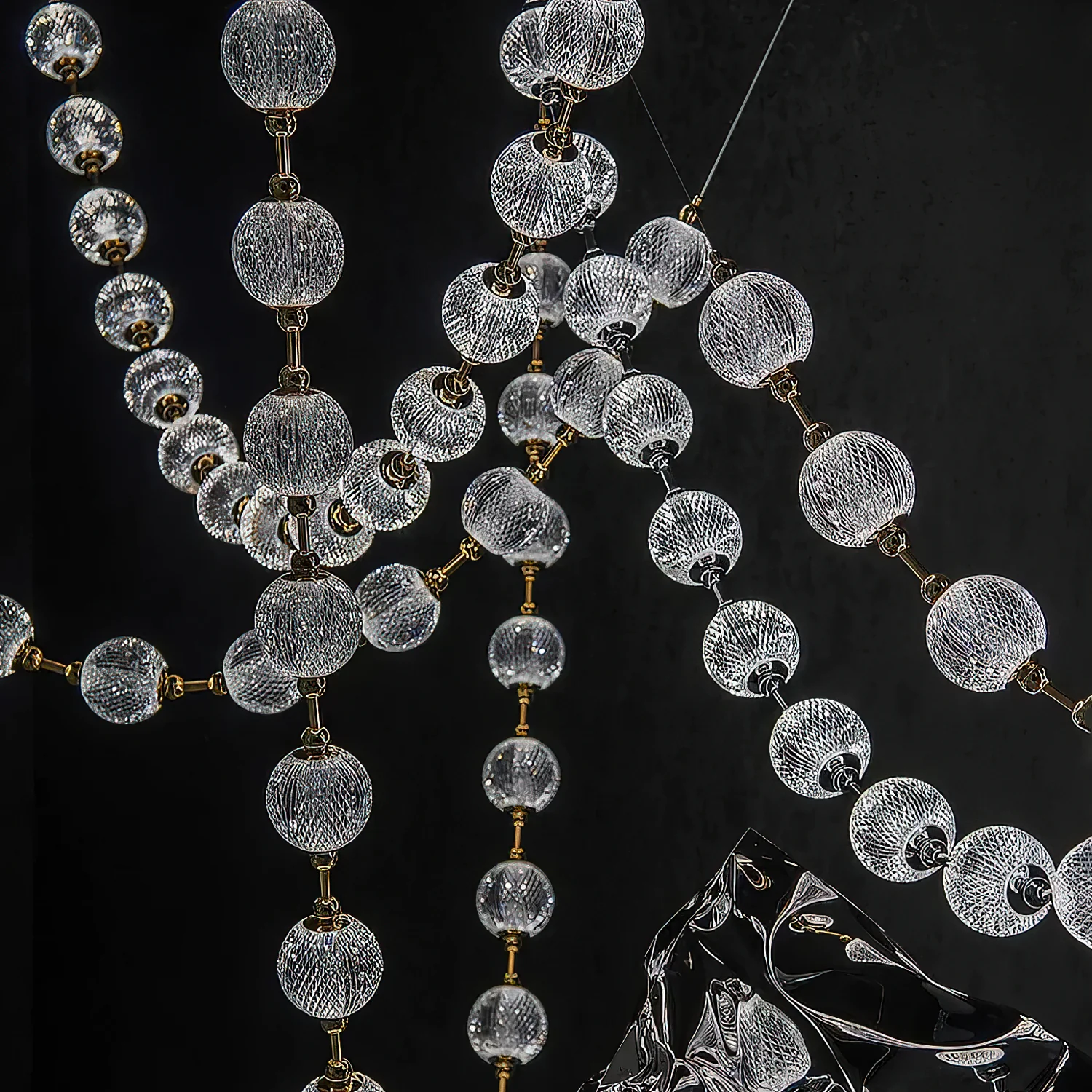 Strand Necklace Chandelier - Image 14