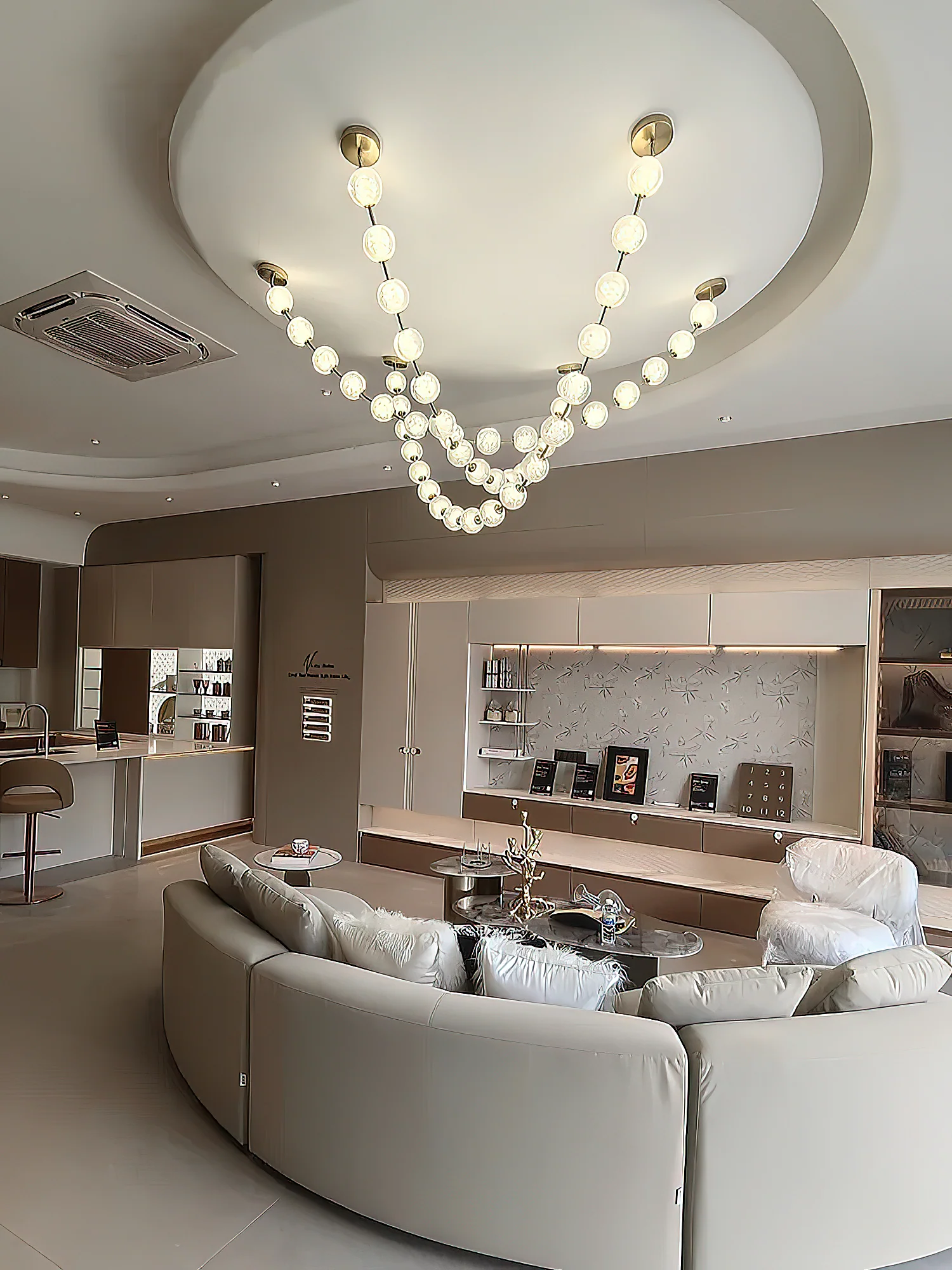 Strand Necklace Chandelier - Image 19