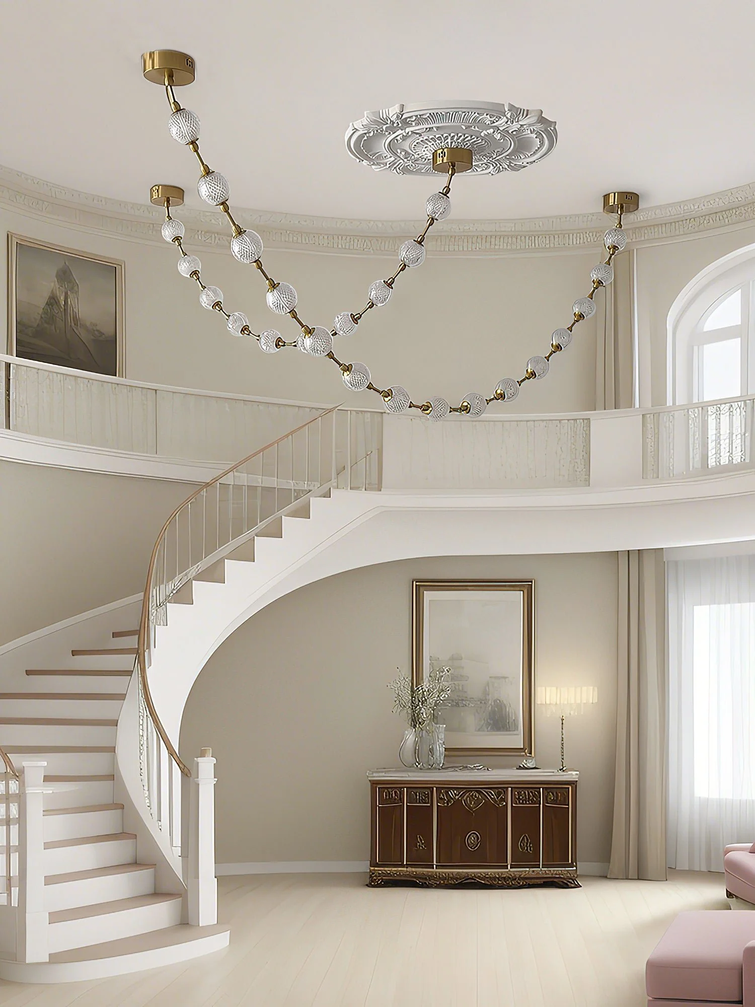Strand Necklace Chandelier - Image 22