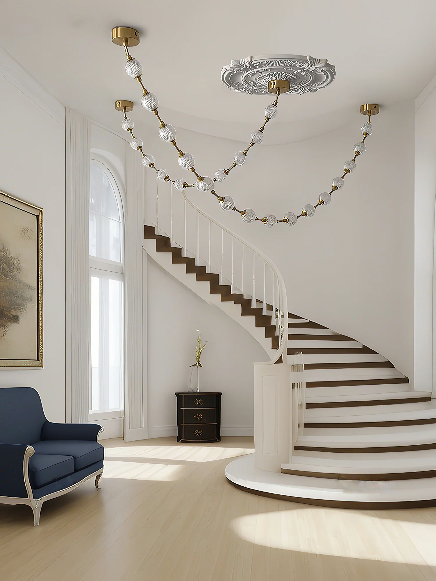 Strand Necklace Chandelier - Image 23