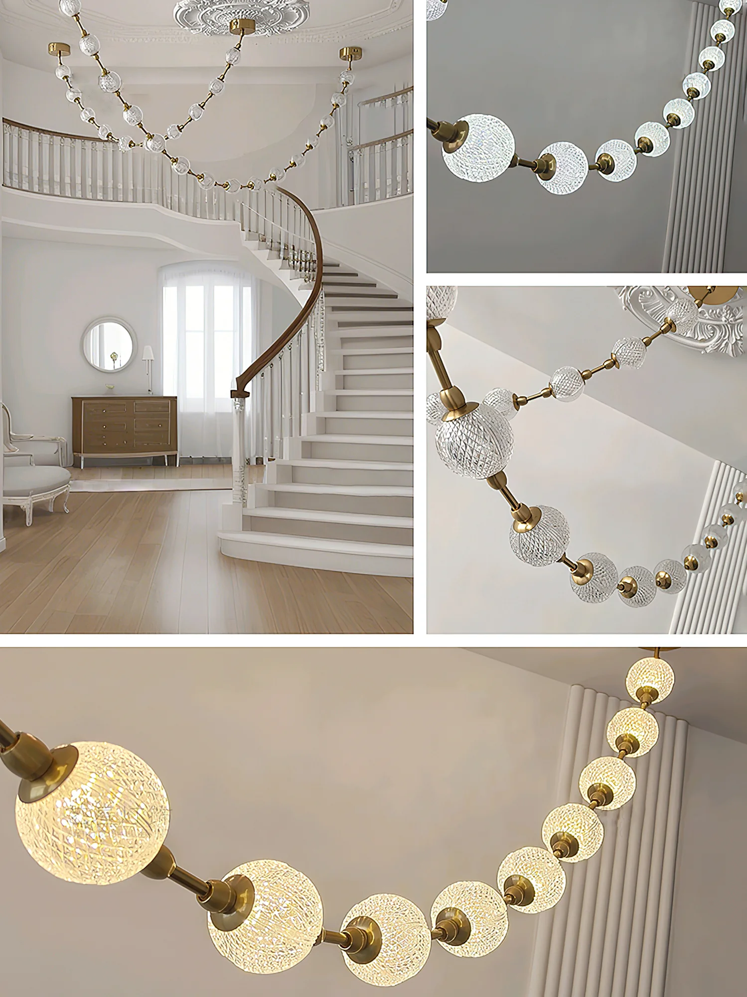 Strand Necklace Chandelier - Image 24