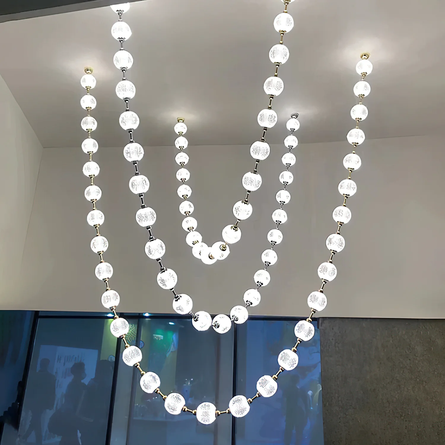Strand Necklace Chandelier - Image 25