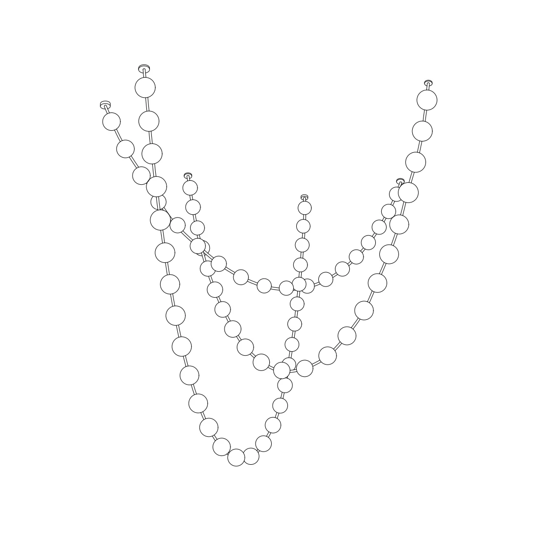 Strand Necklace Chandelier - Image 35