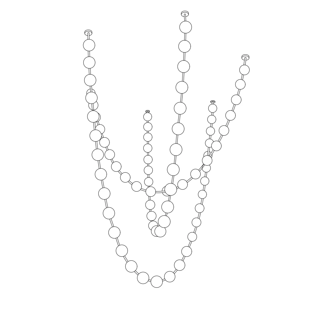 Strand Necklace Chandelier - Image 36