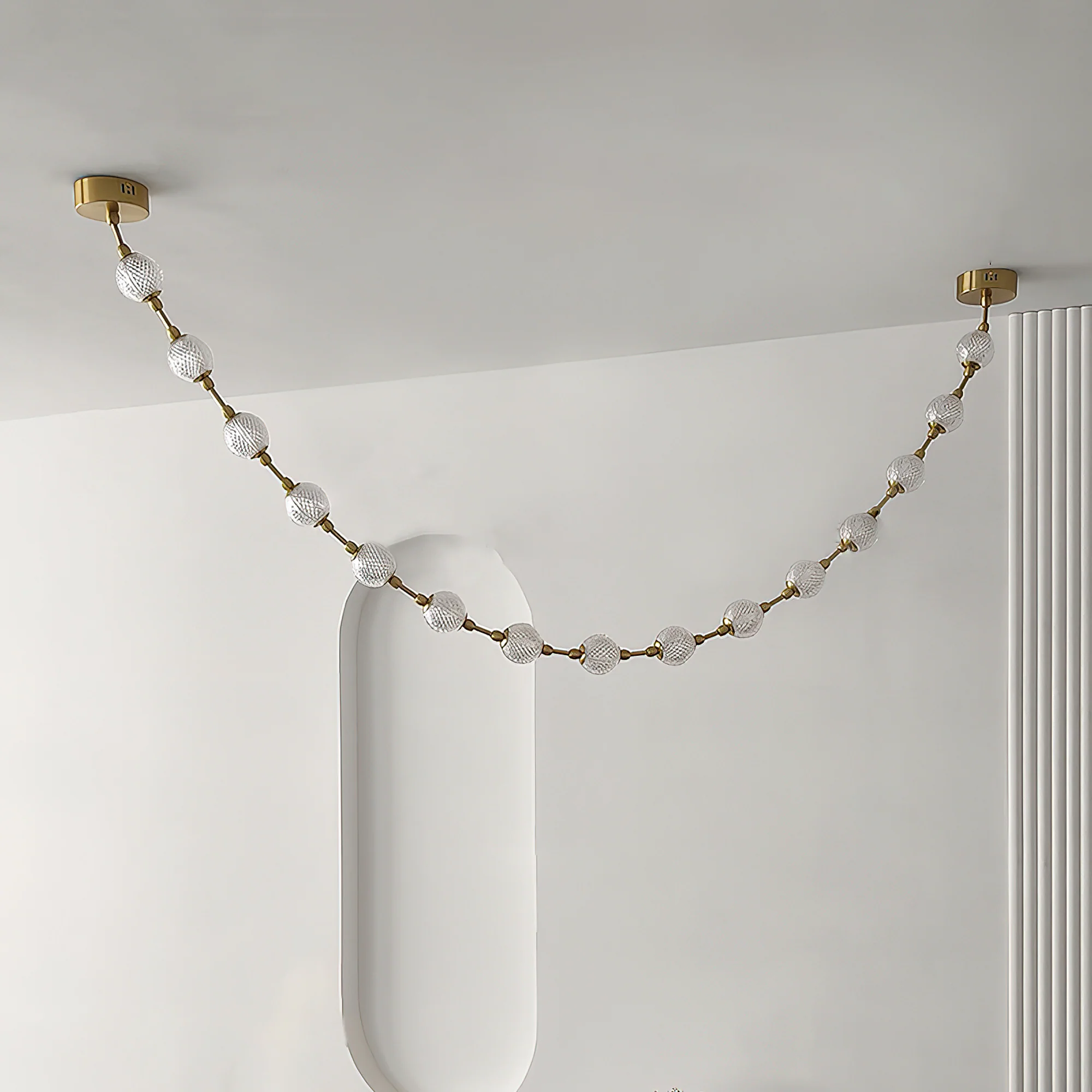 Strand Necklace Chandelier - Image 40