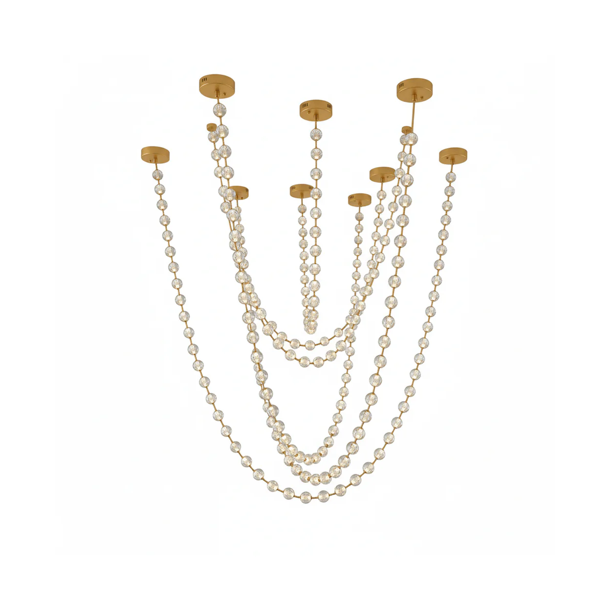 Strand Necklace Chandelier - Image 42