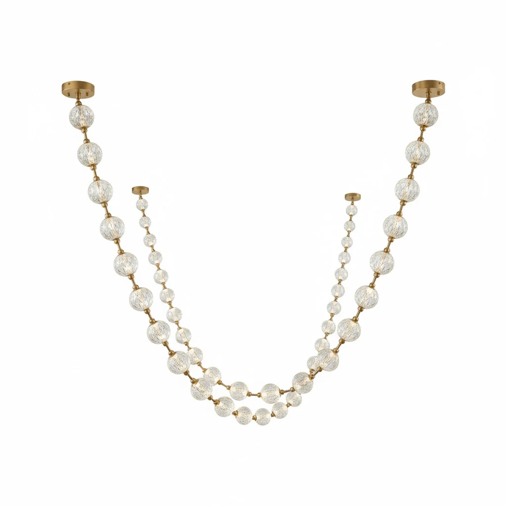 Strand Necklace Chandelier - Image 45