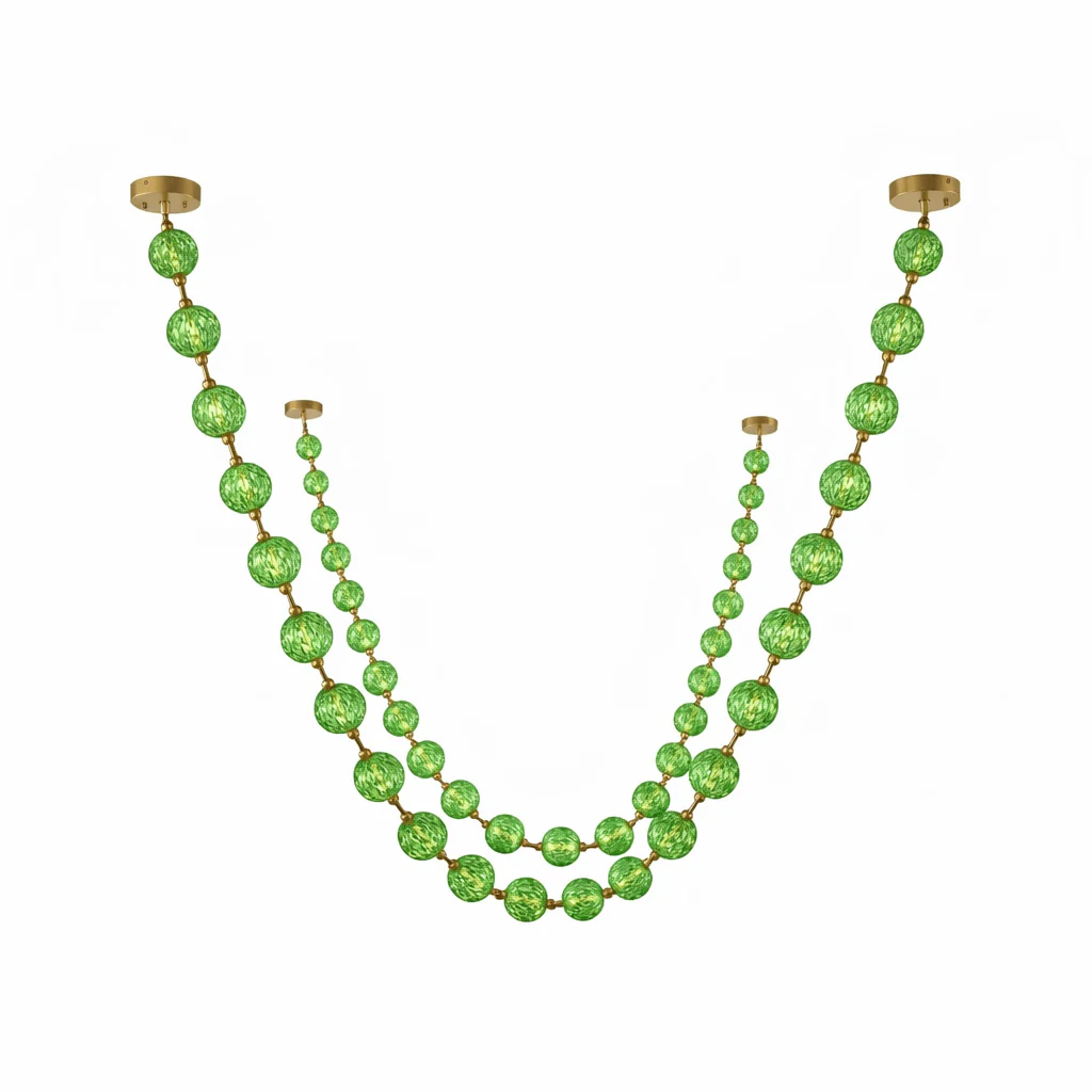 Strand Necklace Chandelier - Image 53
