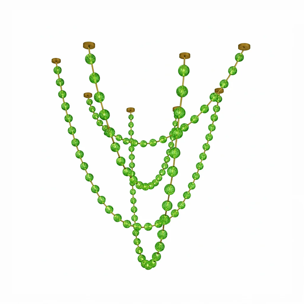 Strand Necklace Chandelier - Image 57