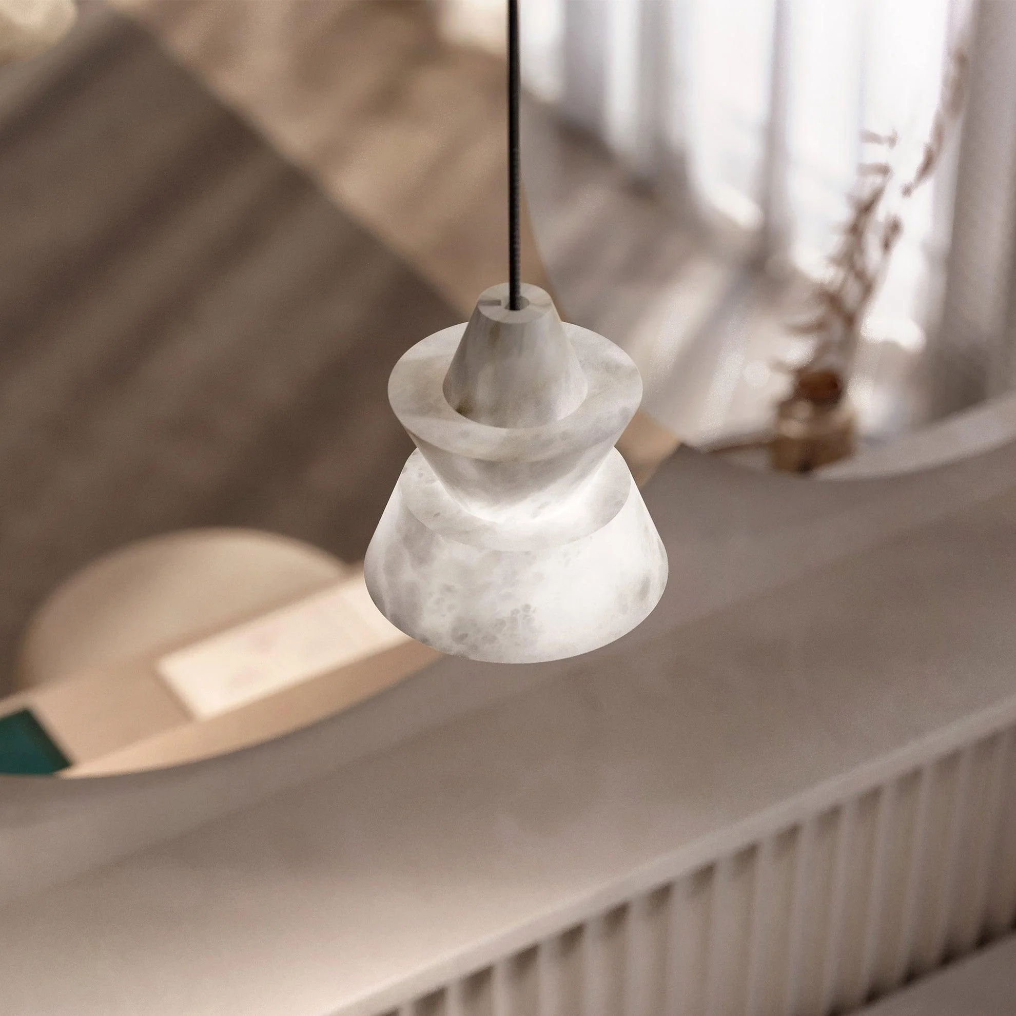 Strata Alabaster Pendant Light - Image 2