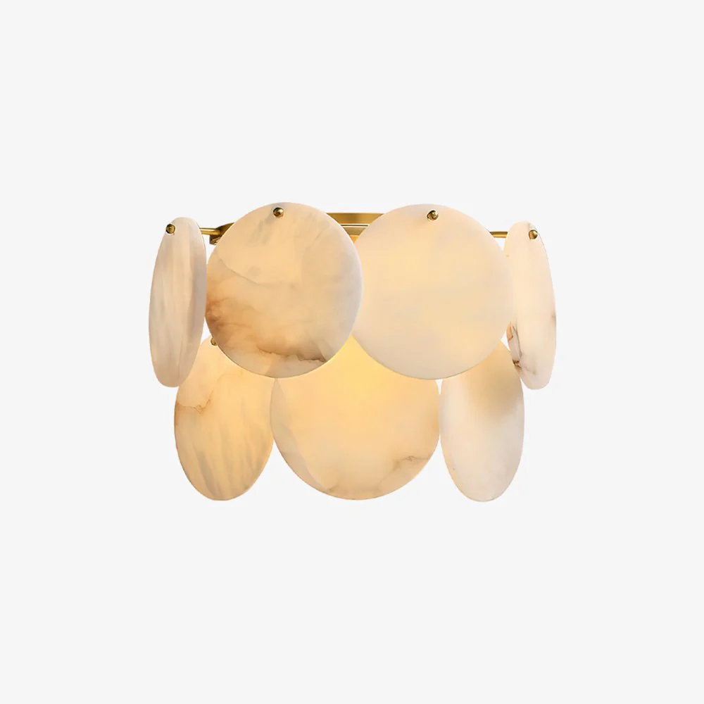 Strata Lumina Alabaster Wall Sconce - Image 13
