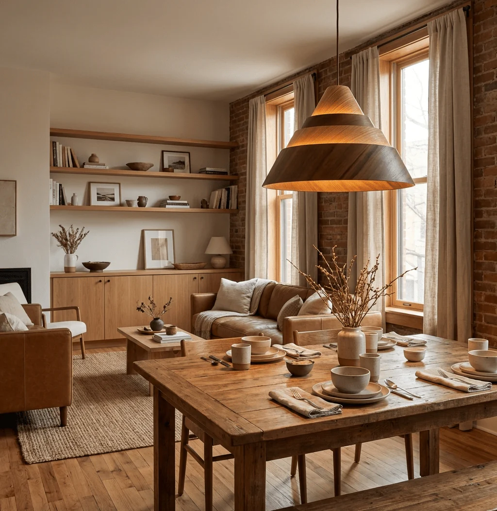Strata Wood Pendant Lamp - Image 15