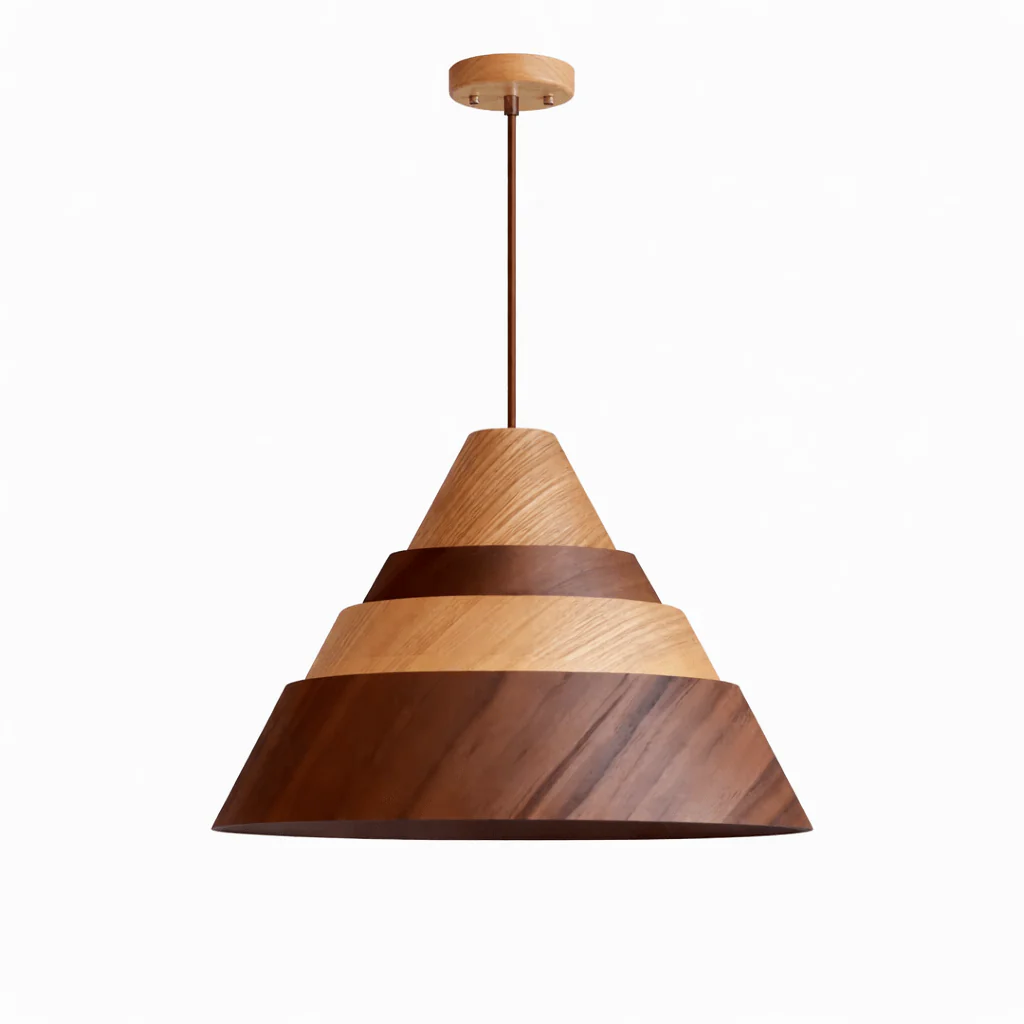 Strata Wood Pendant Lamp - Image 4