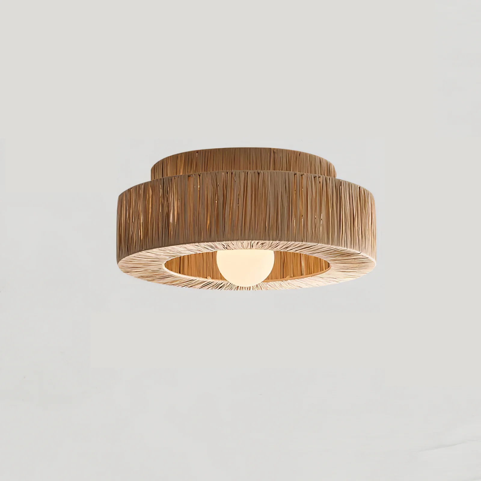 Straw Art Ceiling Lamp - Image 18