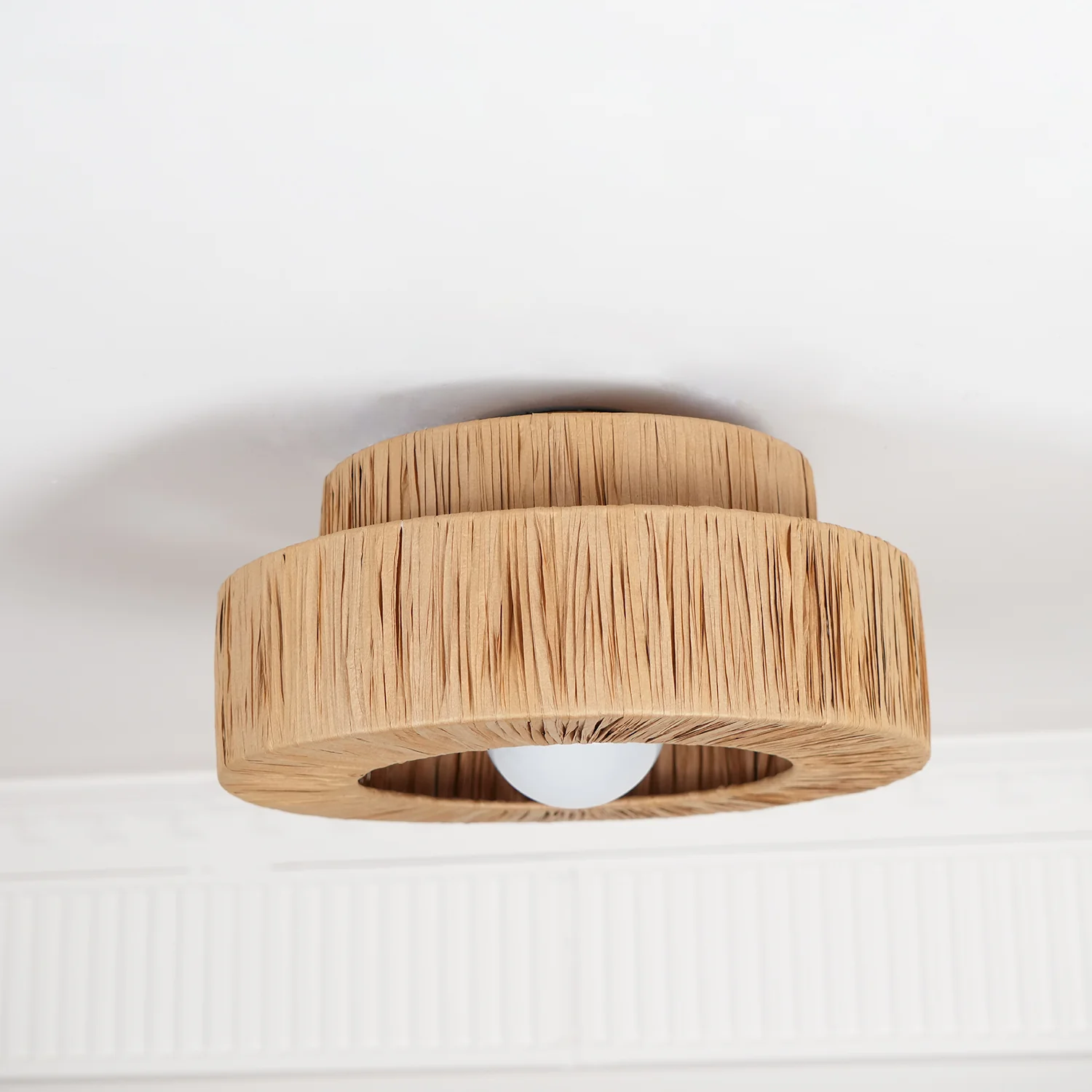 Straw Art Ceiling Lamp - Image 26