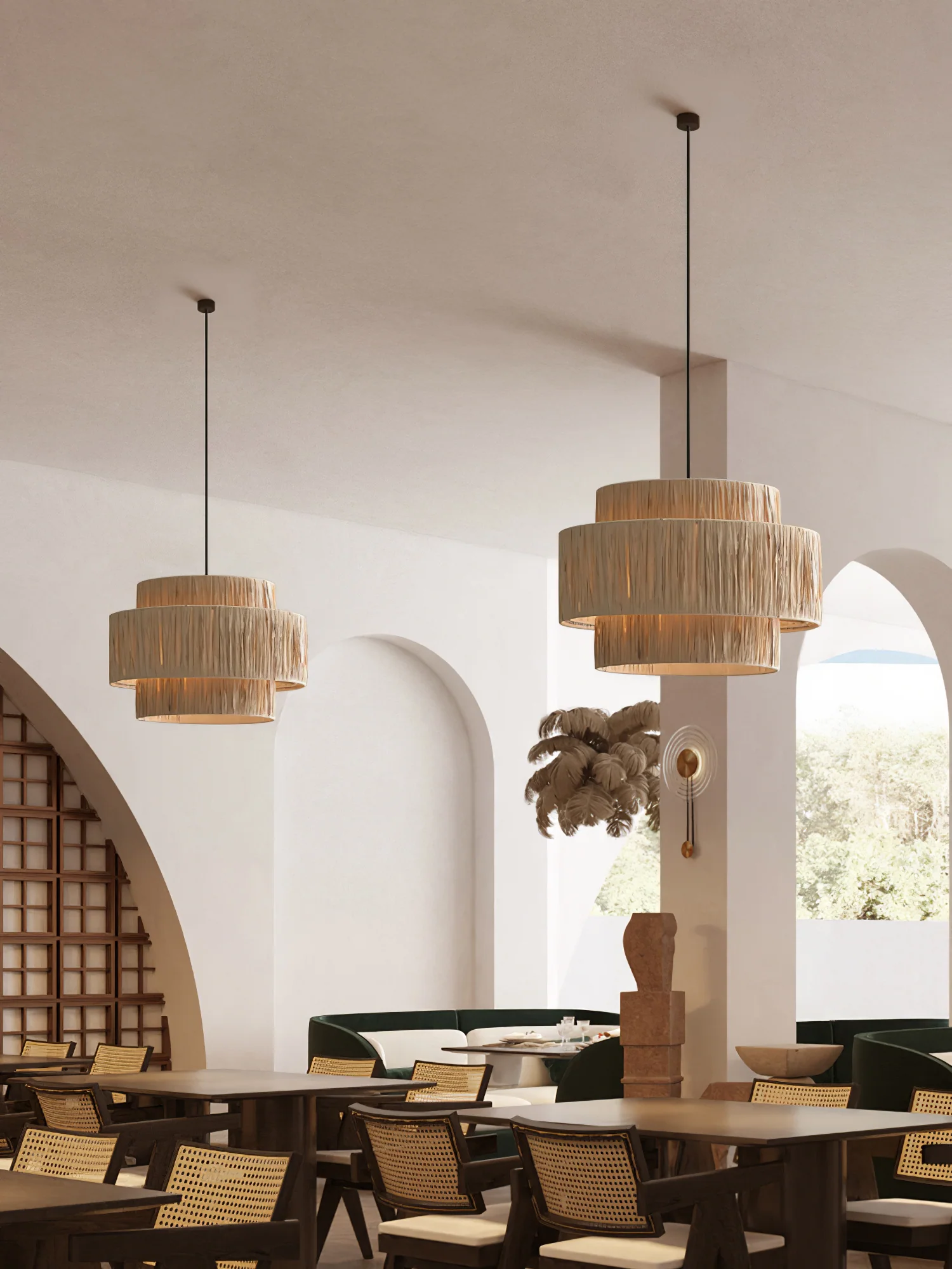 Straw Art Pendant Light - Image 26