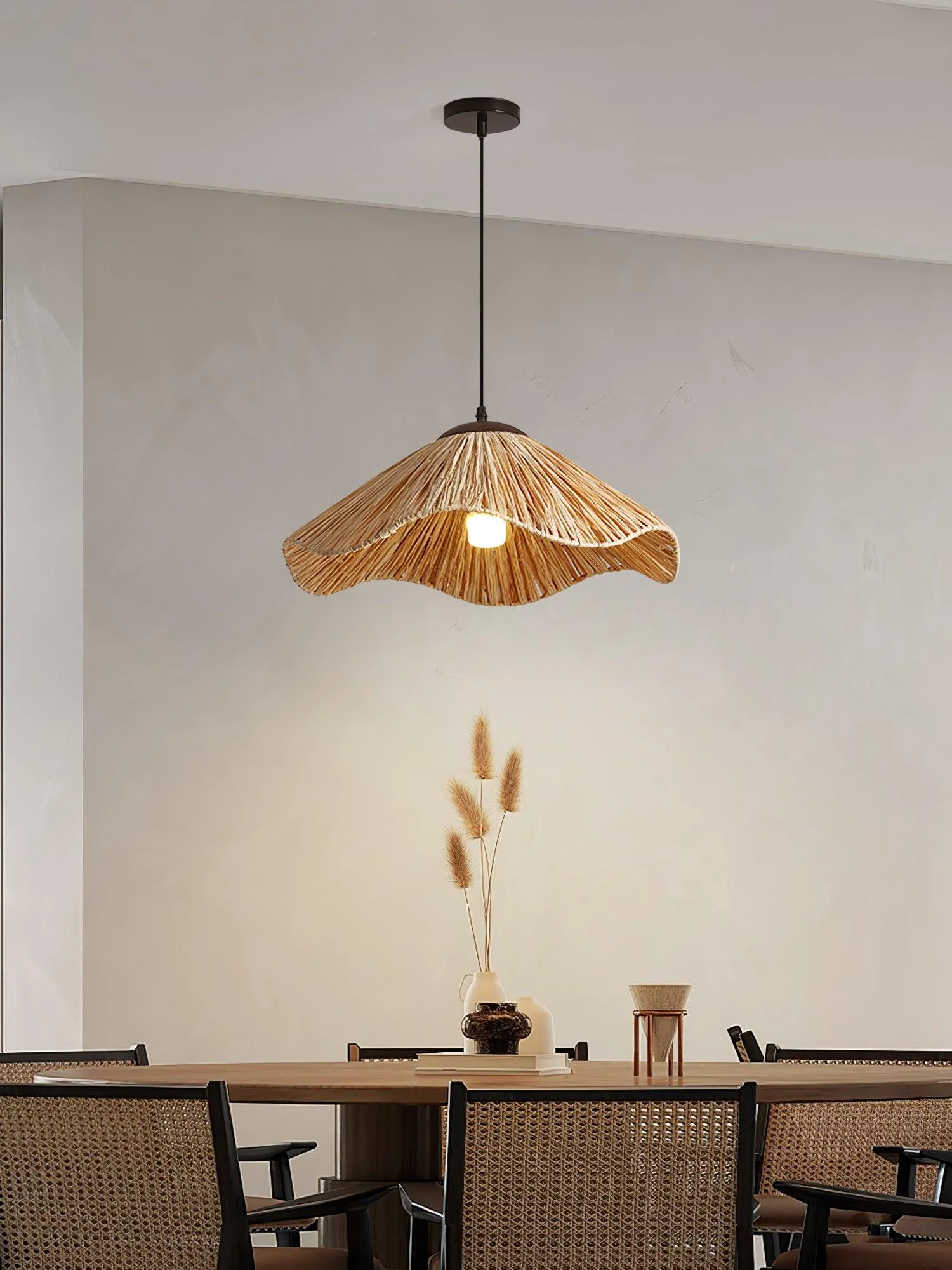 Straw Weaving Pendant Lamp - Image 14