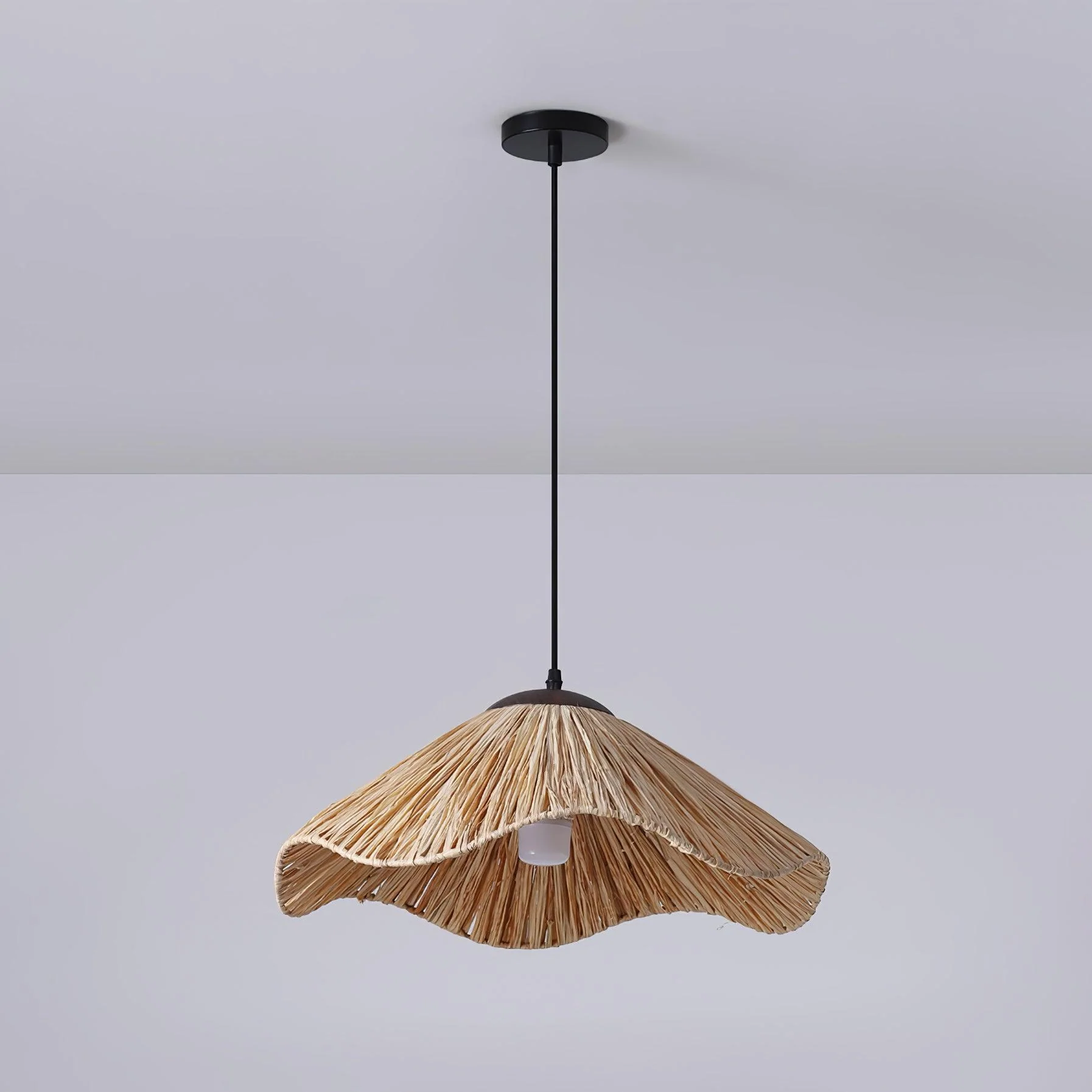 Straw Weaving Pendant Lamp - Image 7