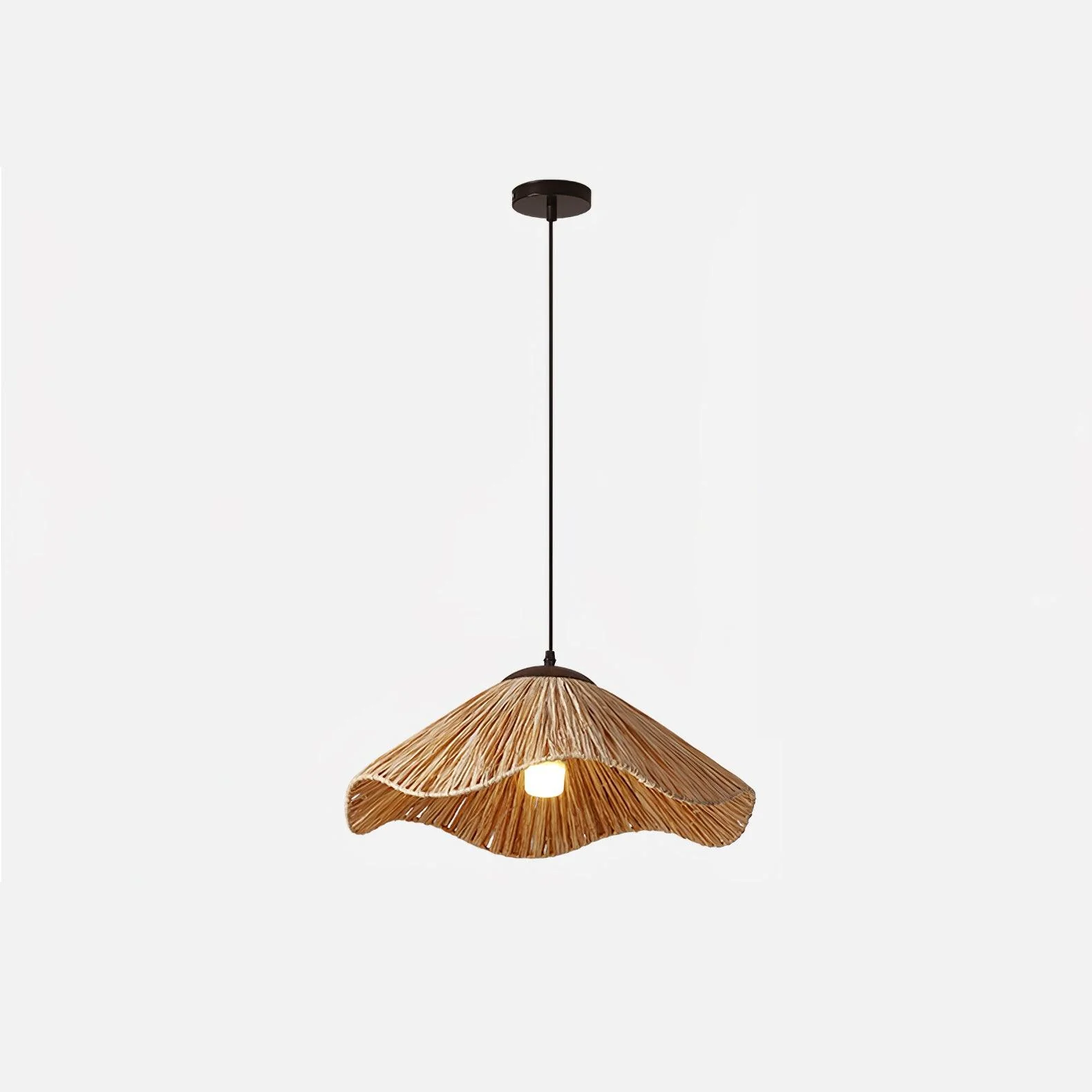 Straw Weaving Pendant Lamp - Image 9