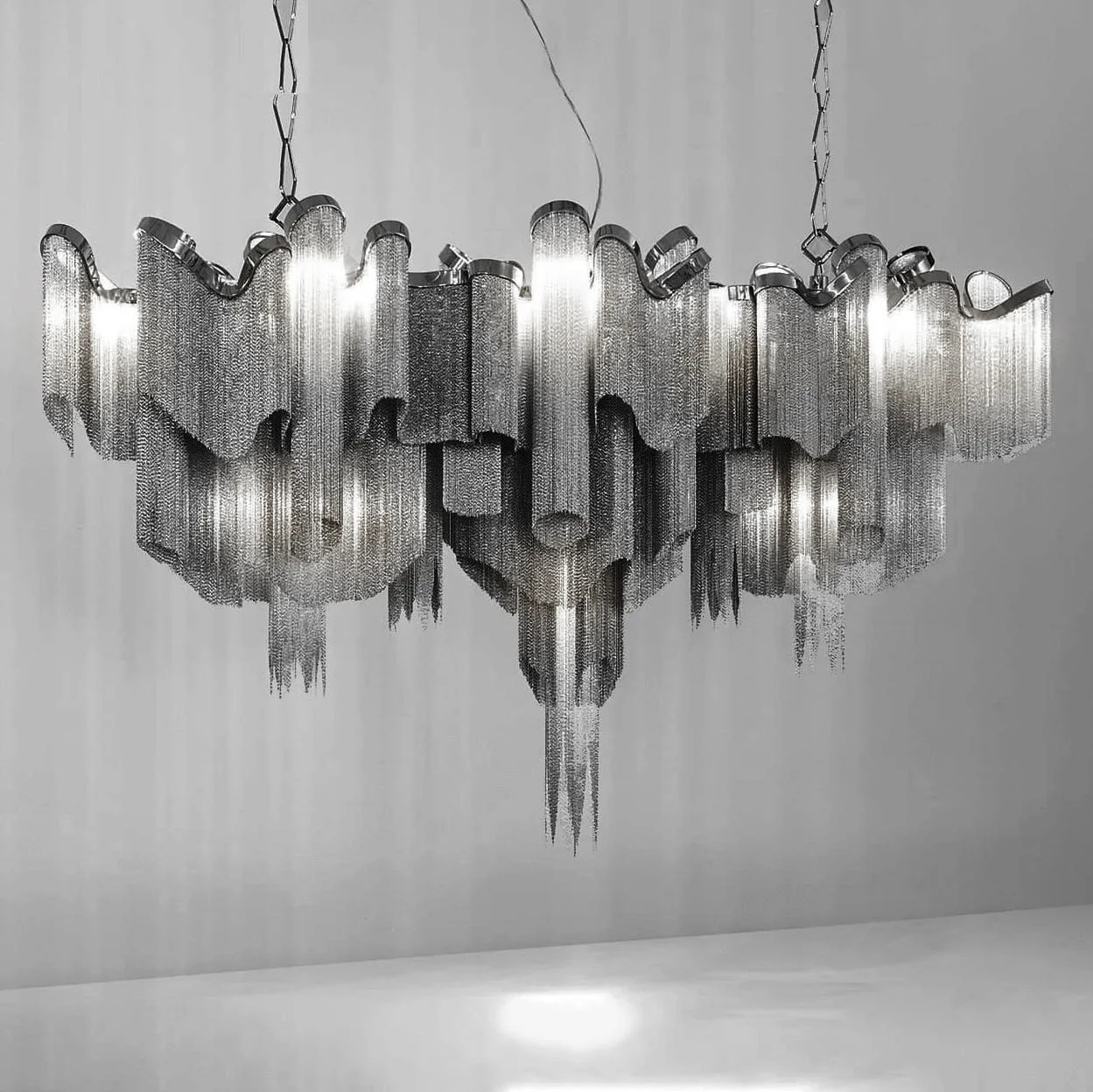 Stream Chain Chandelier - Image 109