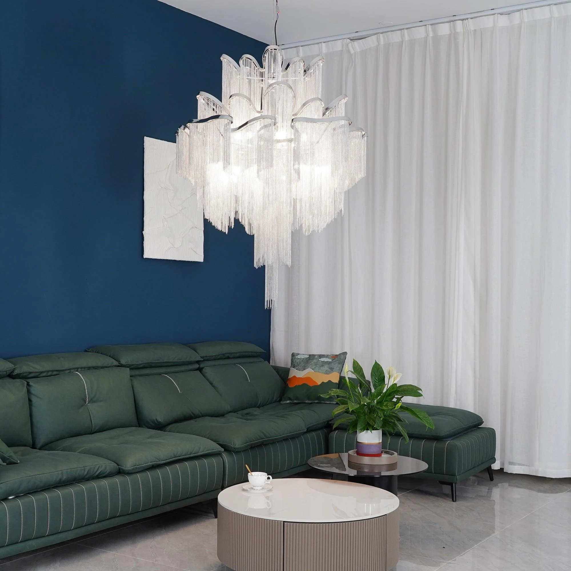 Stream Chain Chandelier - Image 21