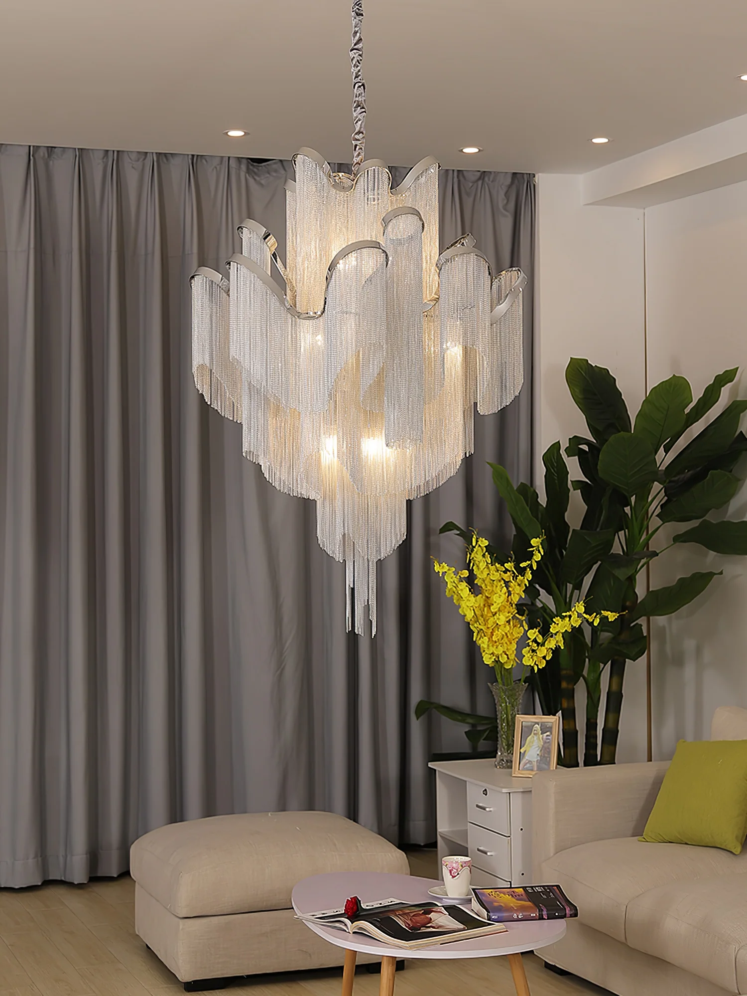 Stream Chain Chandelier - Image 80
