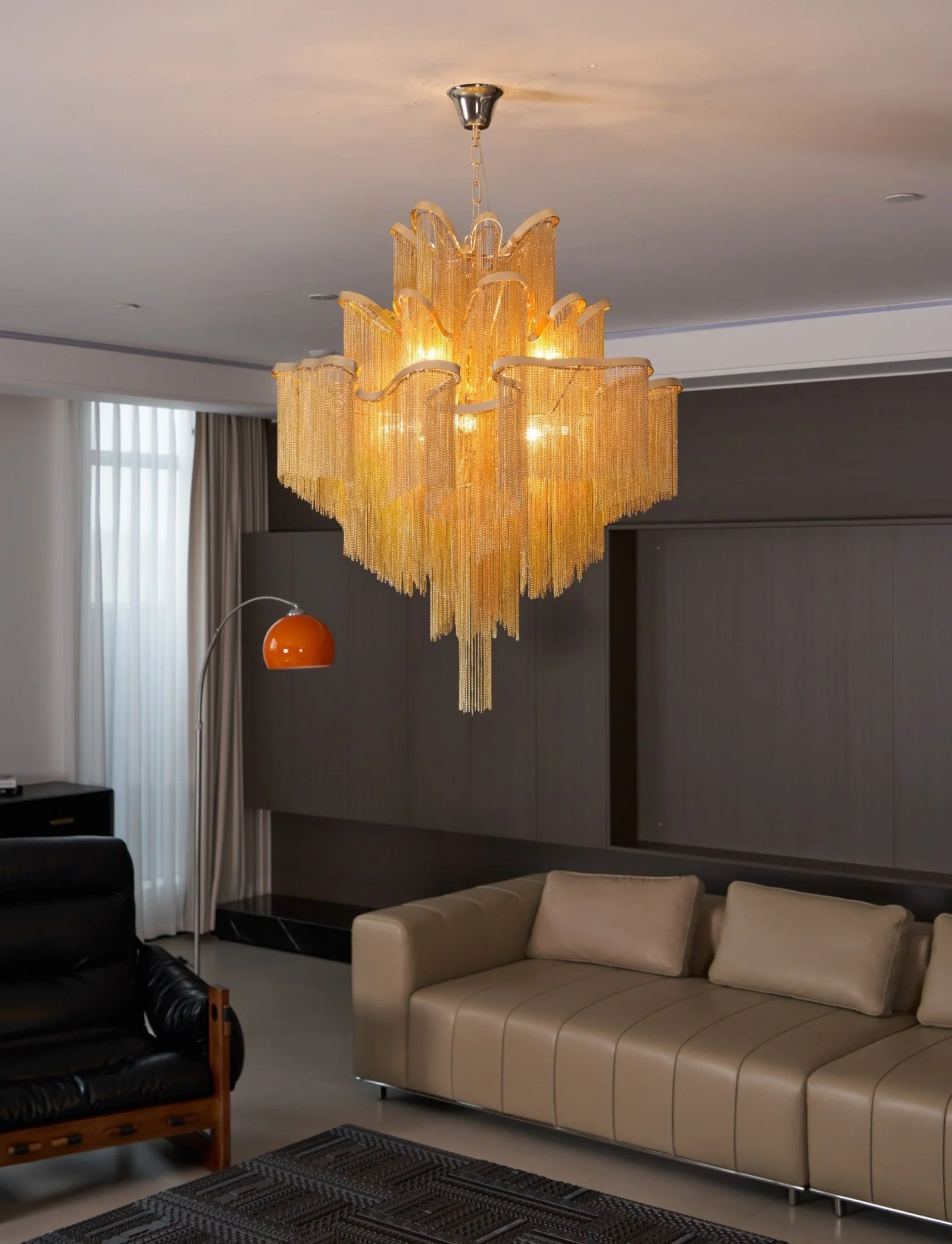 Stream Chain Chandelier - Image 9