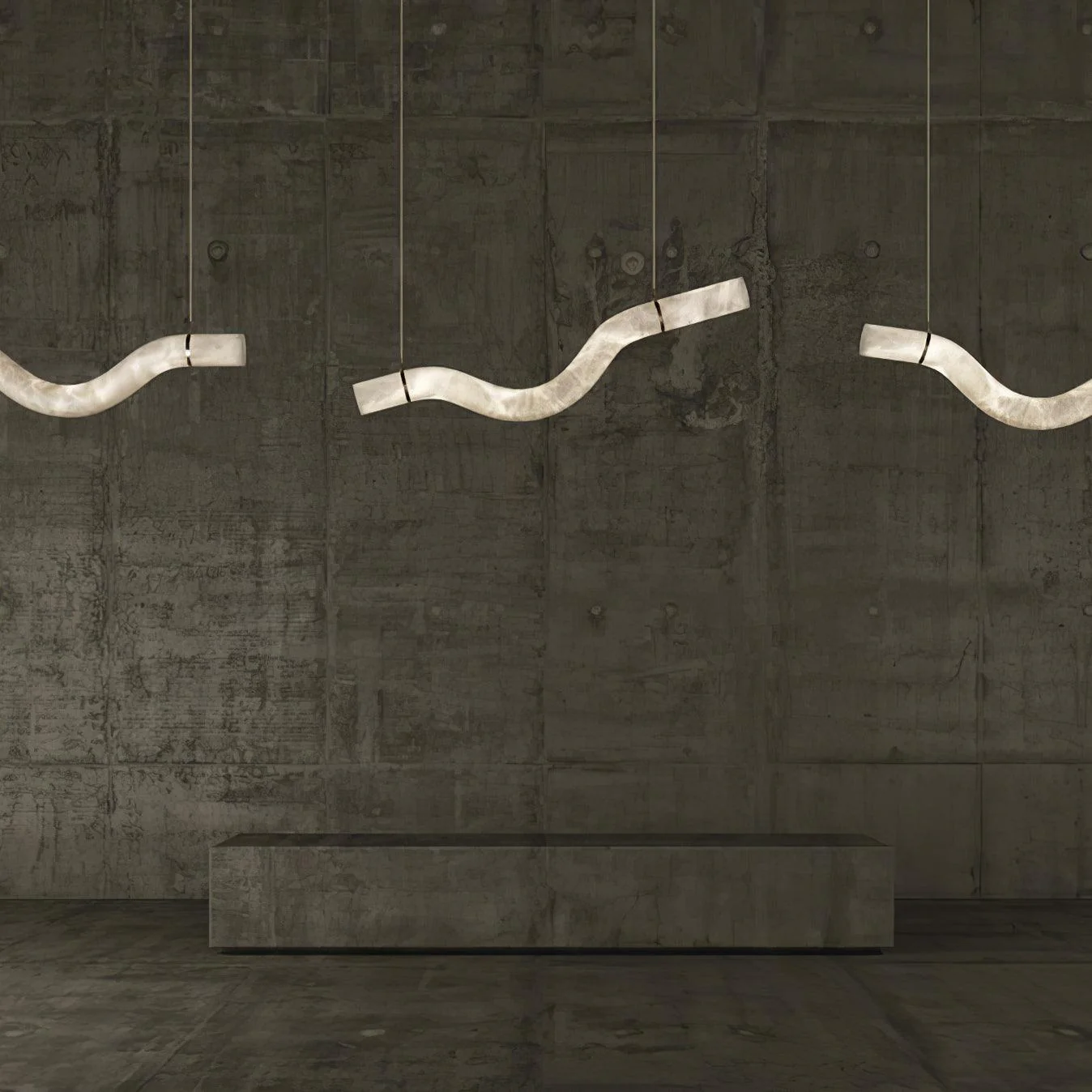Infinity Alabaster Pendant Lamp - Image 37