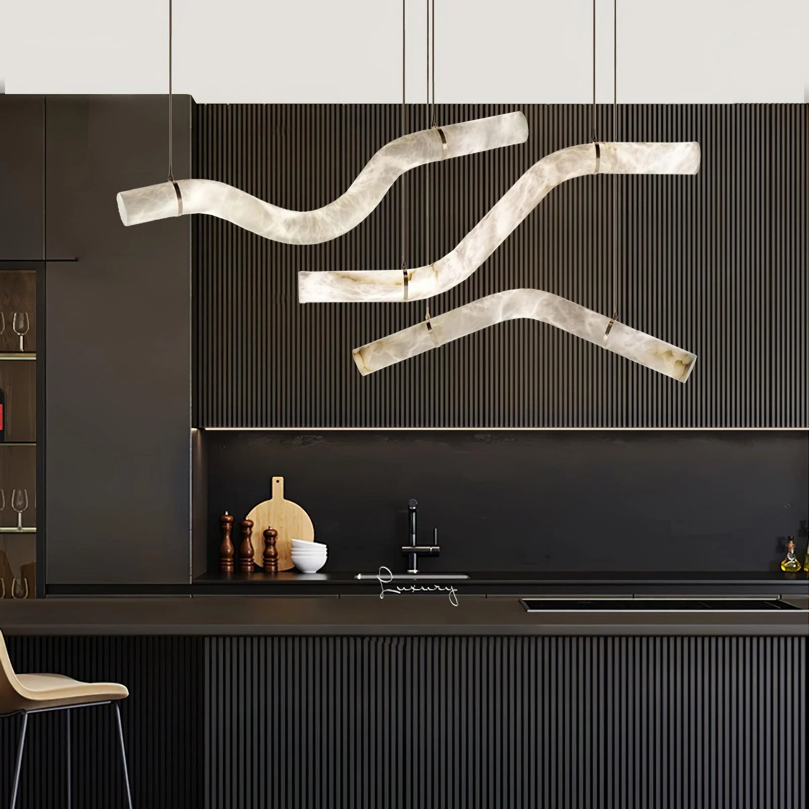 Infinity Alabaster Pendant Lamp - Image 34