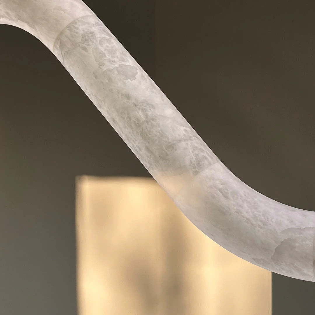 Infinity Alabaster Pendant Lamp - Image 50