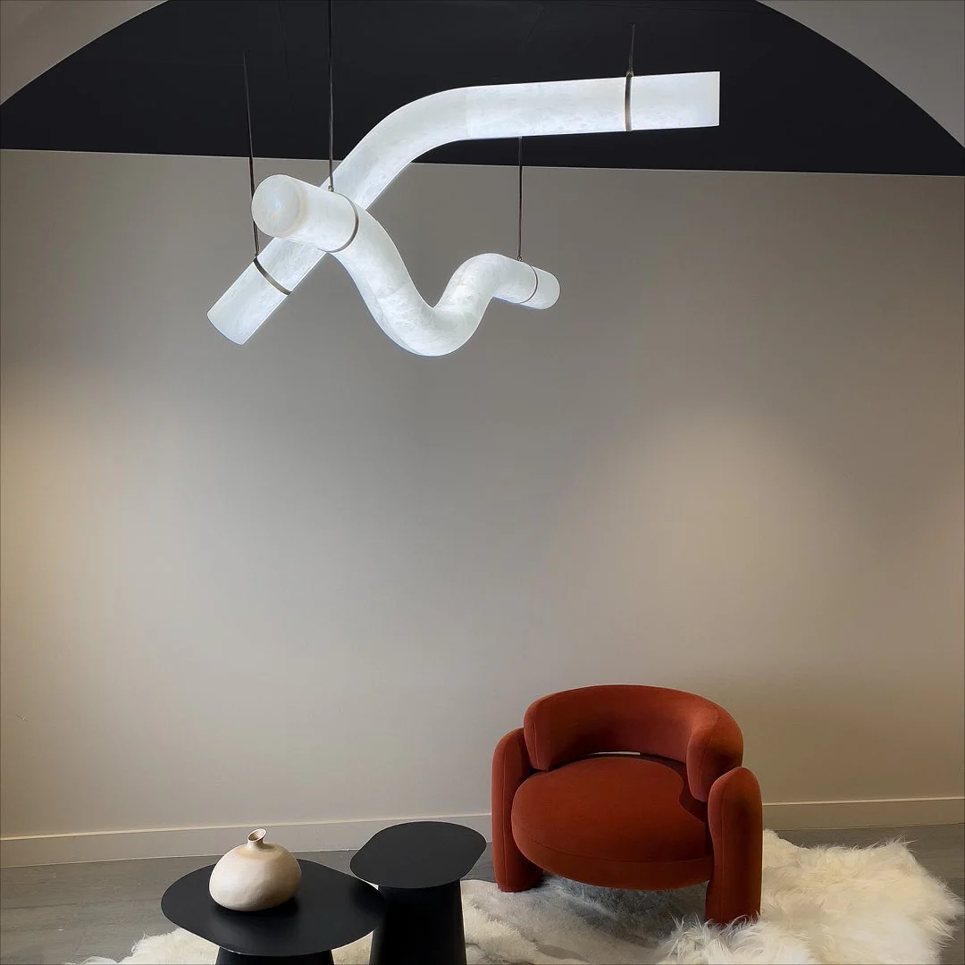 Infinity Alabaster Pendant Lamp - Image 53