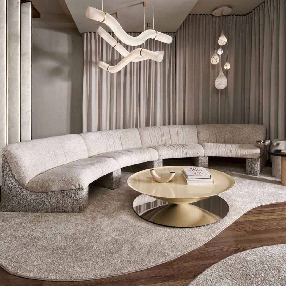 Infinity Alabaster Pendant Lamp - Image 55