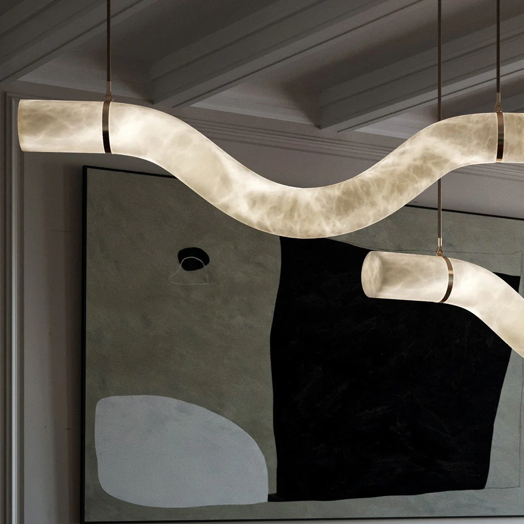 Infinity Alabaster Pendant Lamp - Image 61