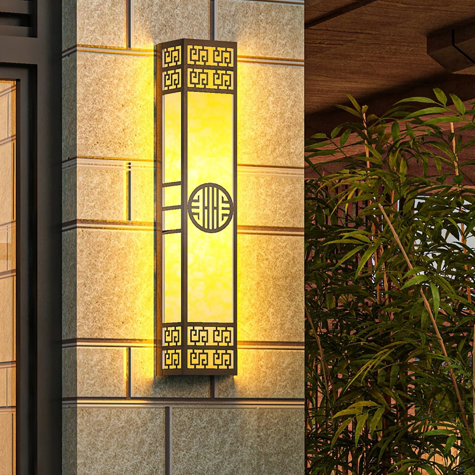 Stripe Outdoor Wall Light - Image 3