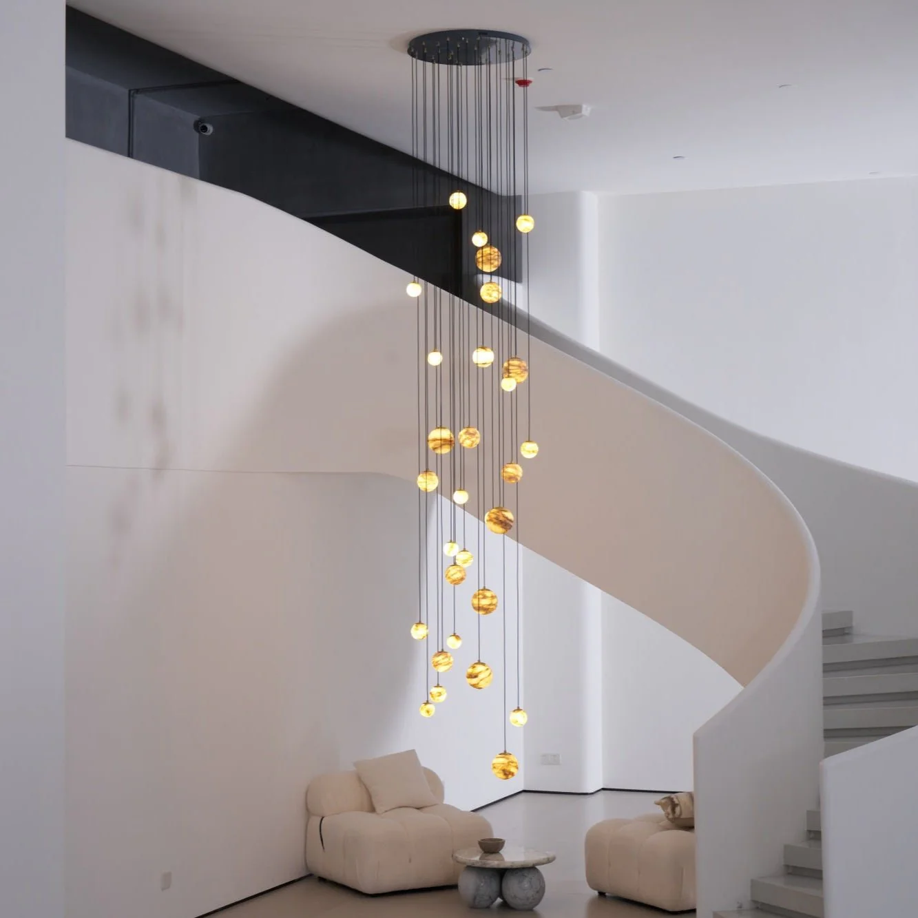 Sultana Alabaster Cluster Chandelier - Image 20