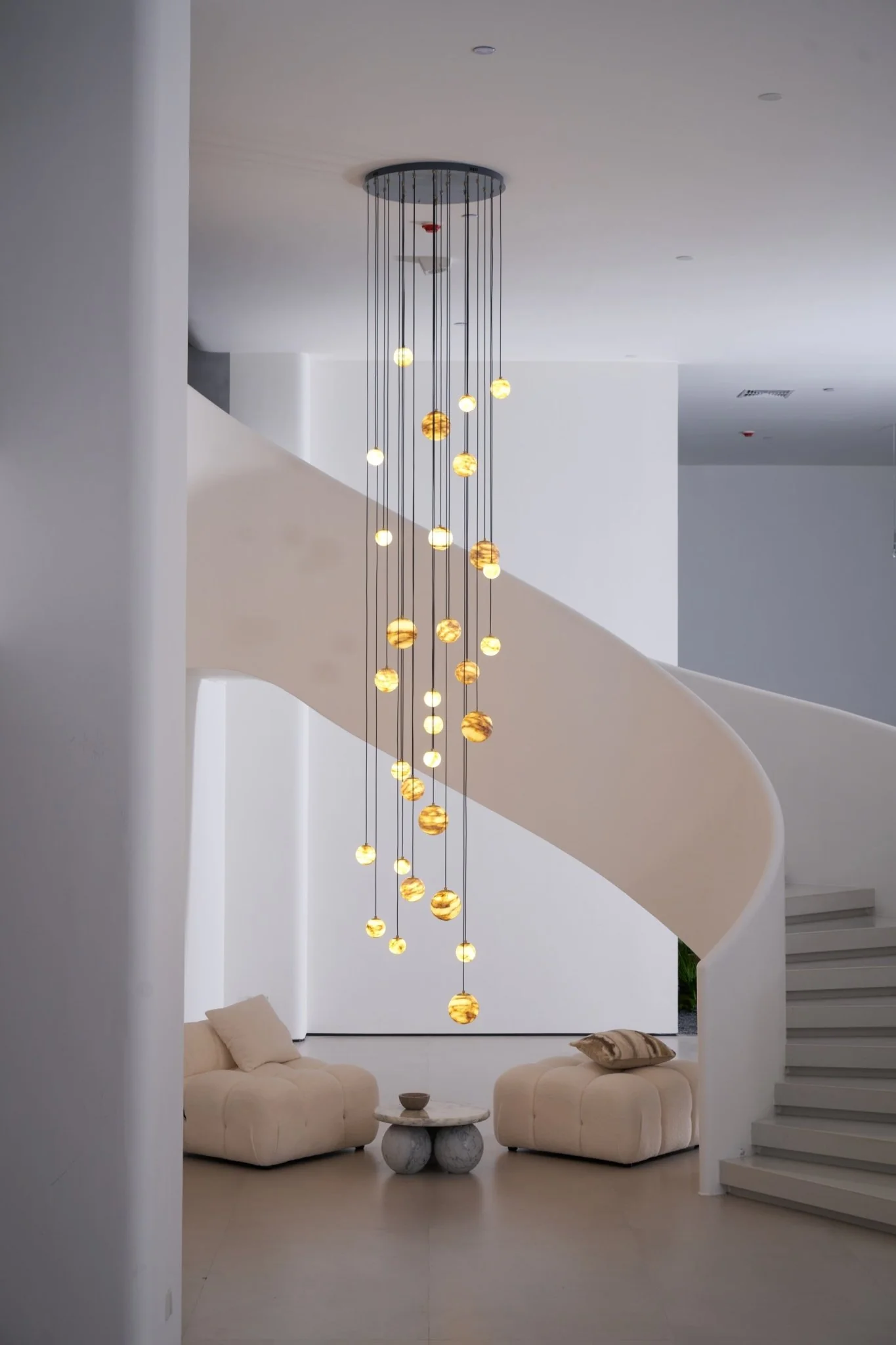 Sultana Alabaster Cluster Chandelier - Image 22