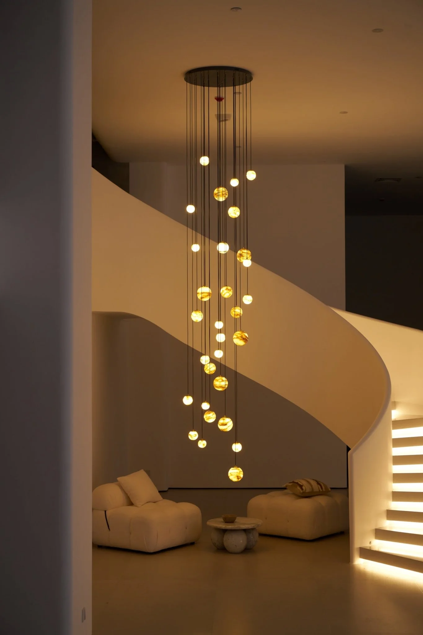 Sultana Alabaster Cluster Chandelier - Image 23