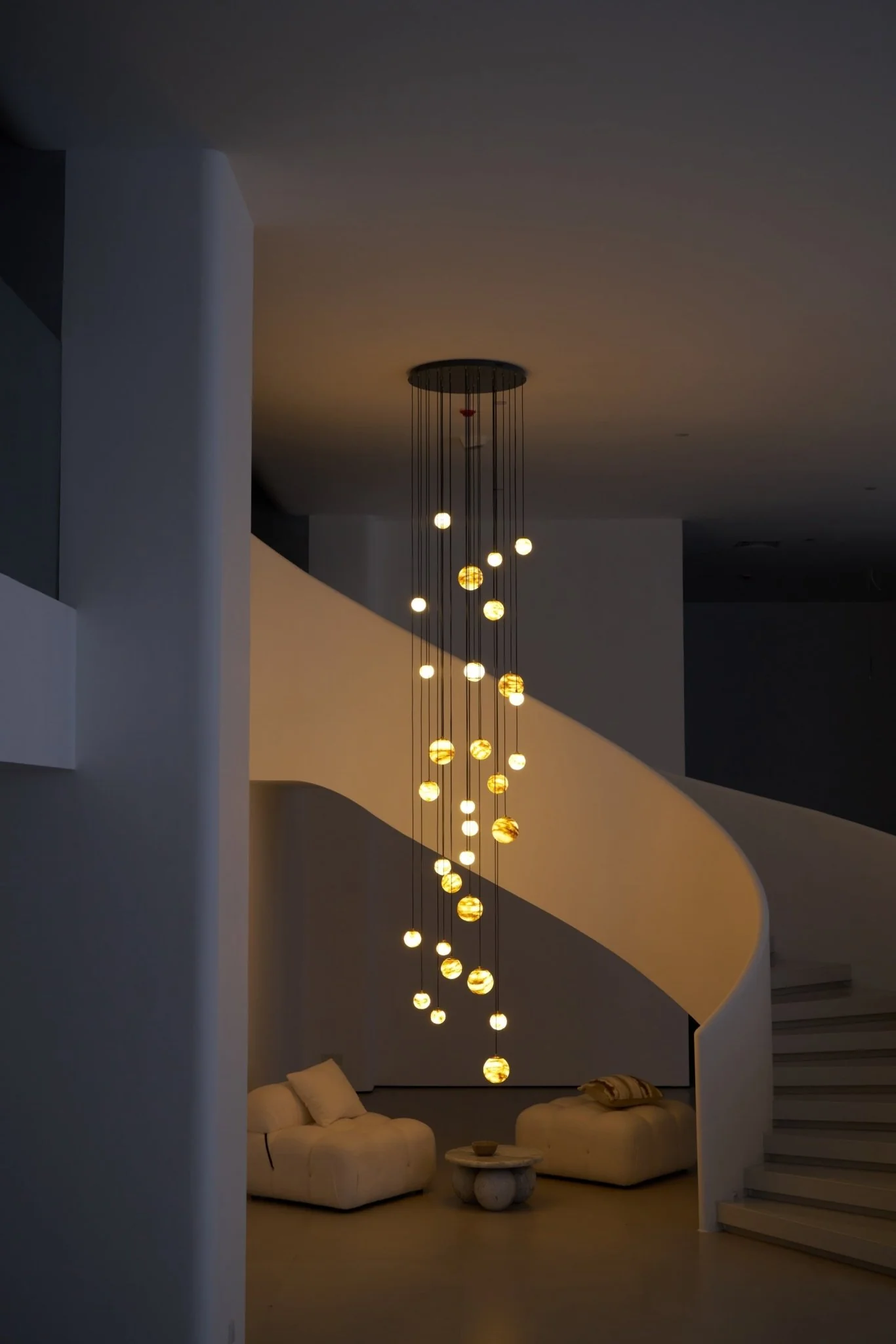 Sultana Alabaster Cluster Chandelier - Image 25