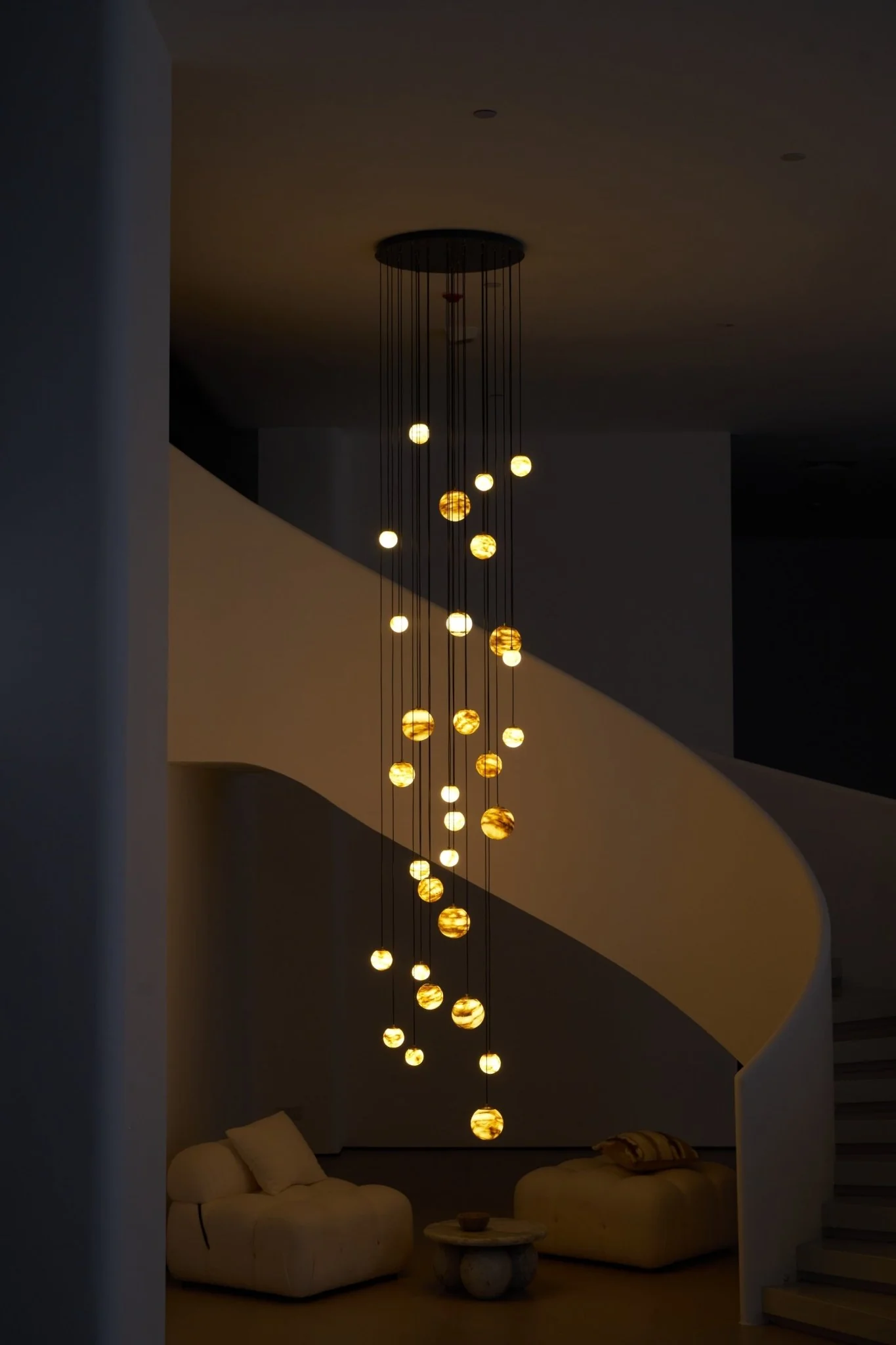 Sultana Alabaster Cluster Chandelier - Image 29